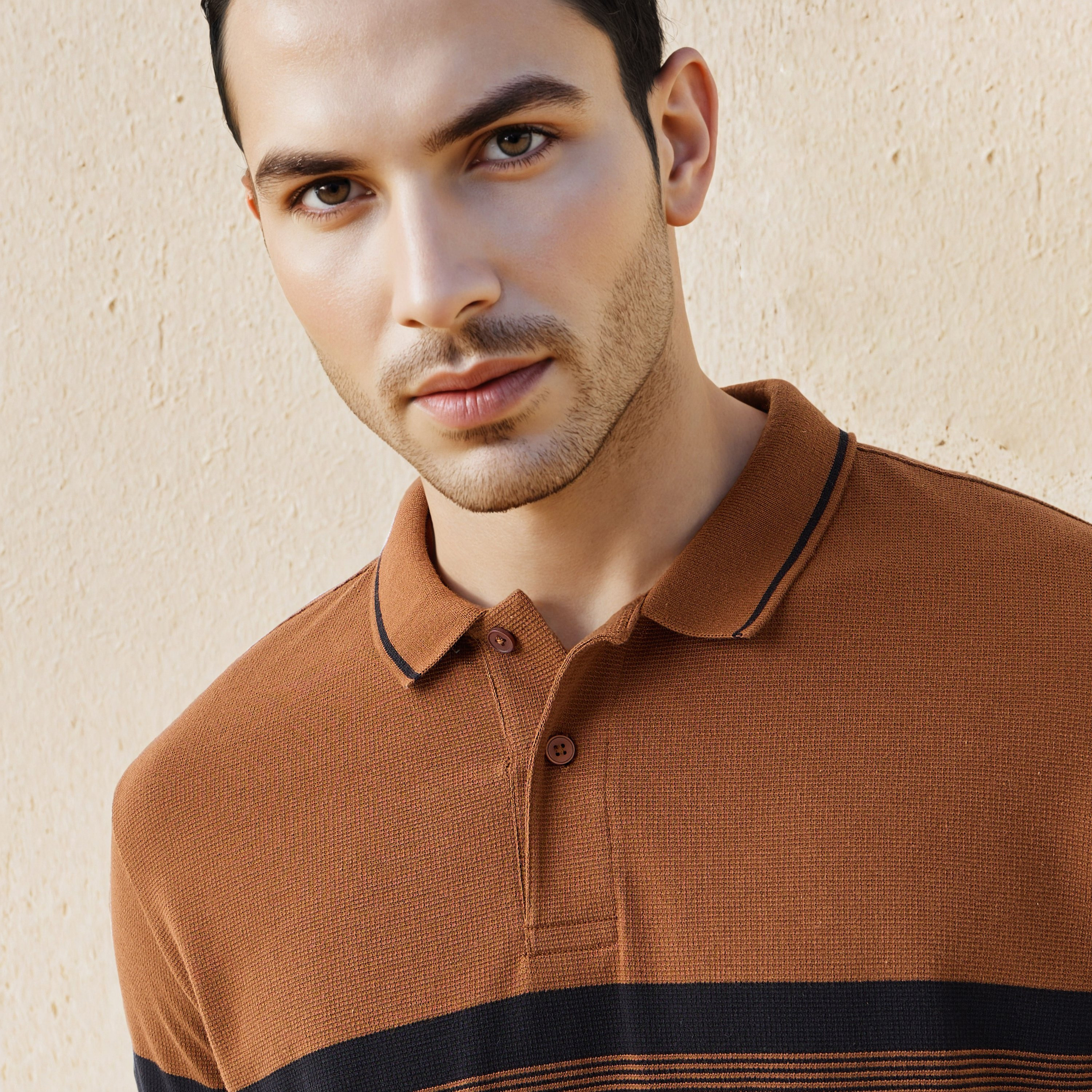 Striped Pique Polo T-shirt-men-clothing-tshirtsandpolos-polos-image-4