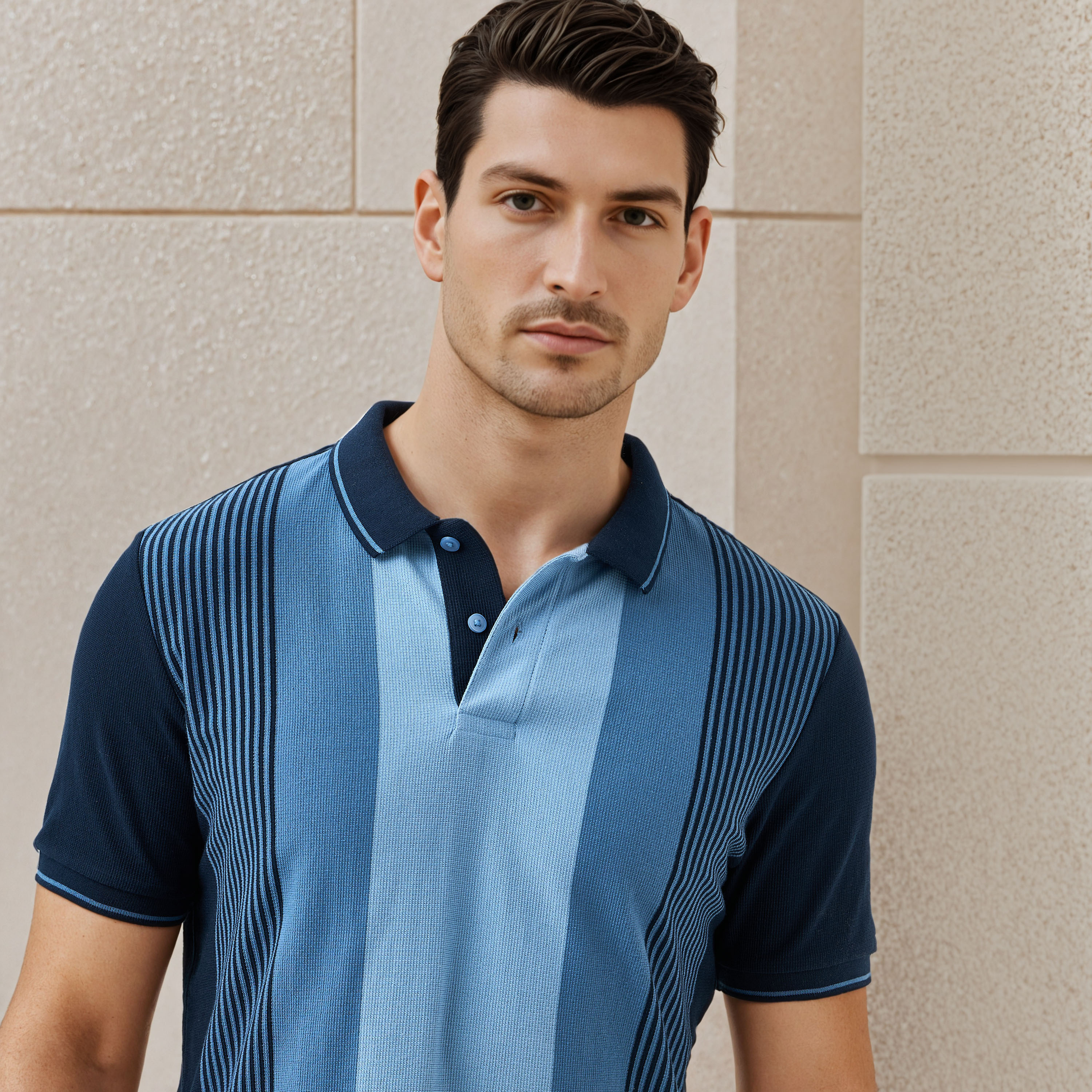 Striped Pique Polo T-shirt-men-clothing-tshirtsandpolos-polos-image-5