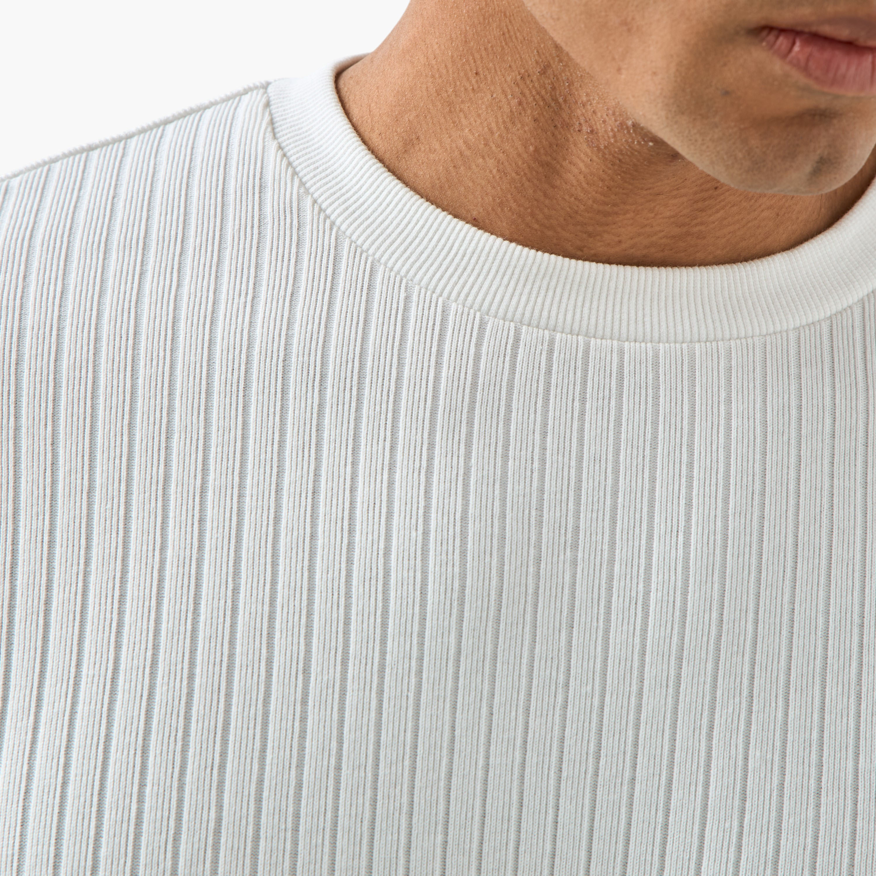 Men Regular Fit Crew Neck Long Sleeves Ribbed T-shirt-men-clothing-tshirtsandpolos-tshirts-image-3