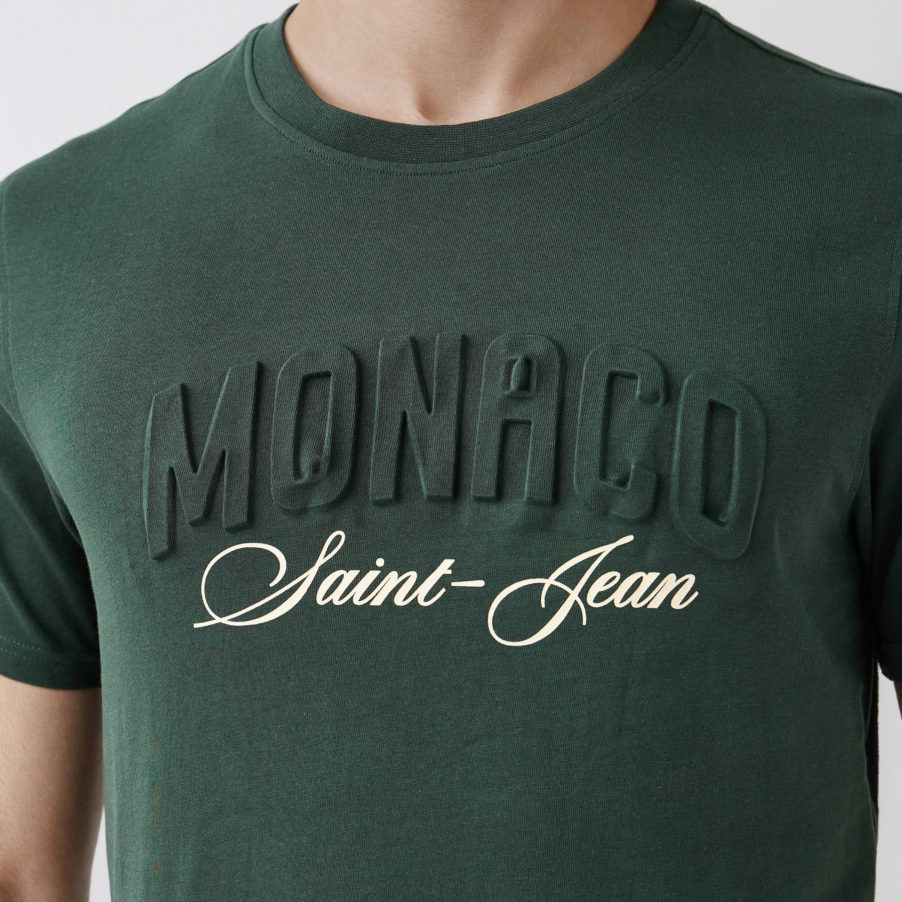Men Slim Fit Crew Neck Short Sleeves Typographic Print T-shirt-men-clothing-tshirtsandpolos-tshirts-image-5
