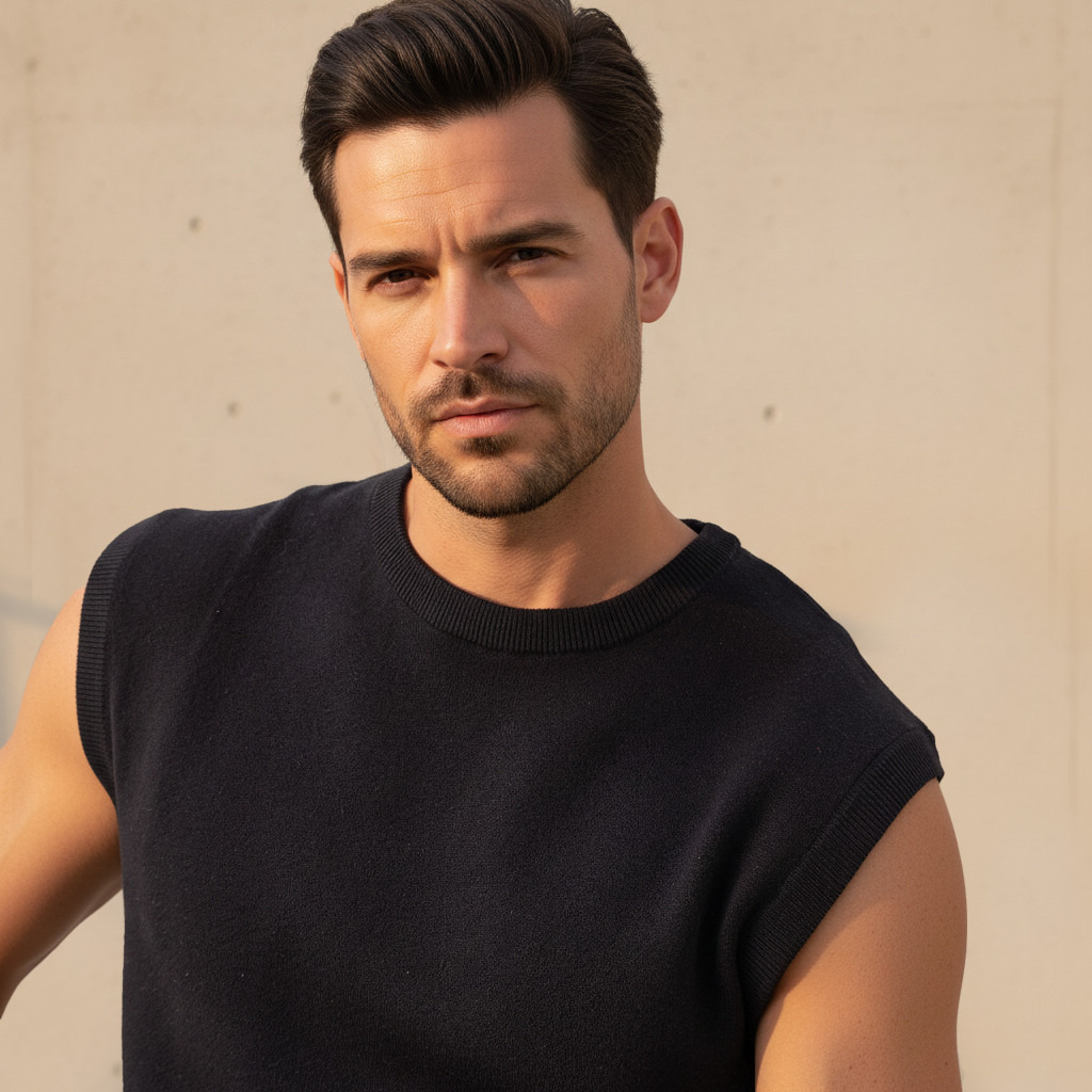 Men Crew Neck Sleeveless Sweater-men-clothing-sweatersandpullovers-image-4