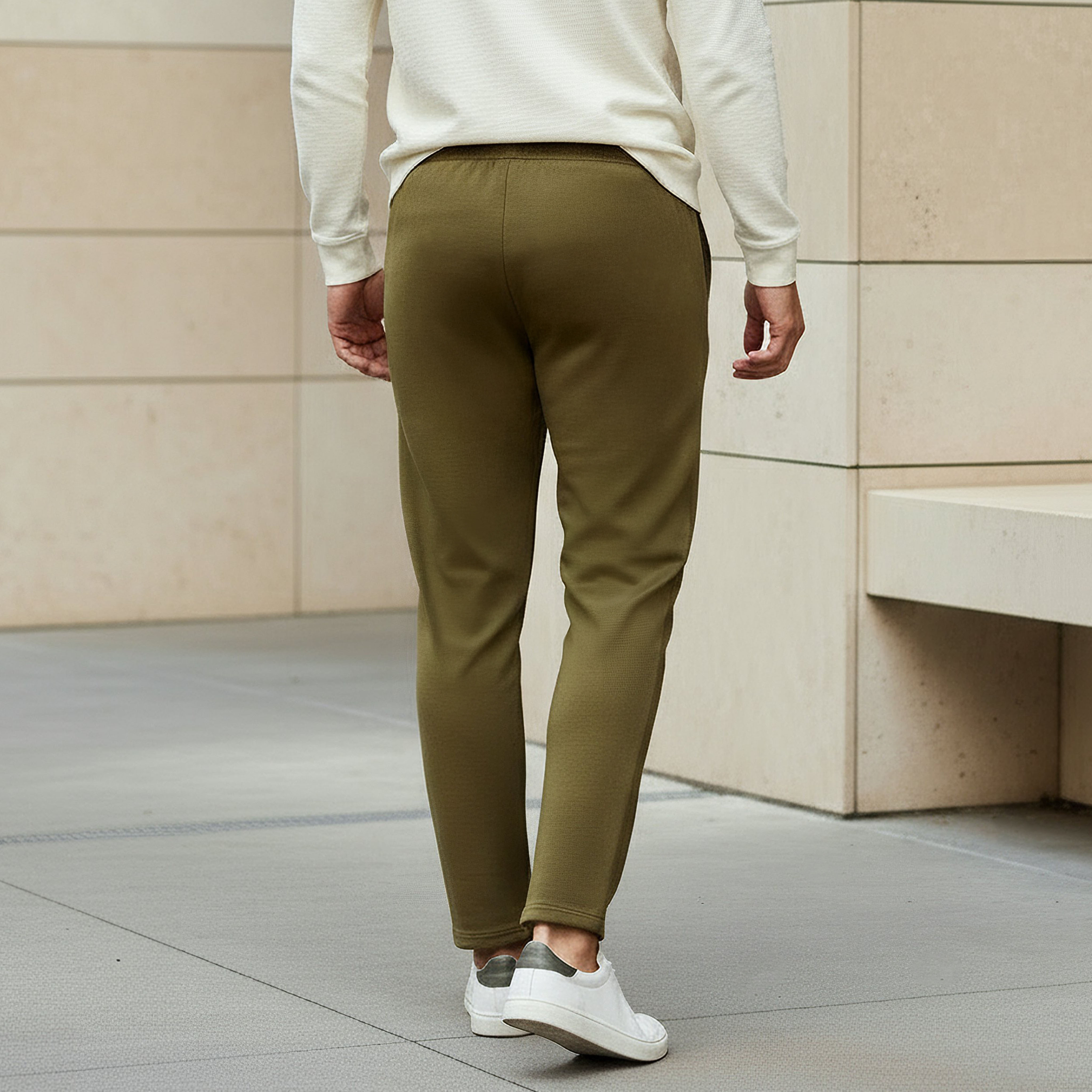 Men Regular Fit Joggers with Pockets-men-clothing-bottoms-joggers-image-3