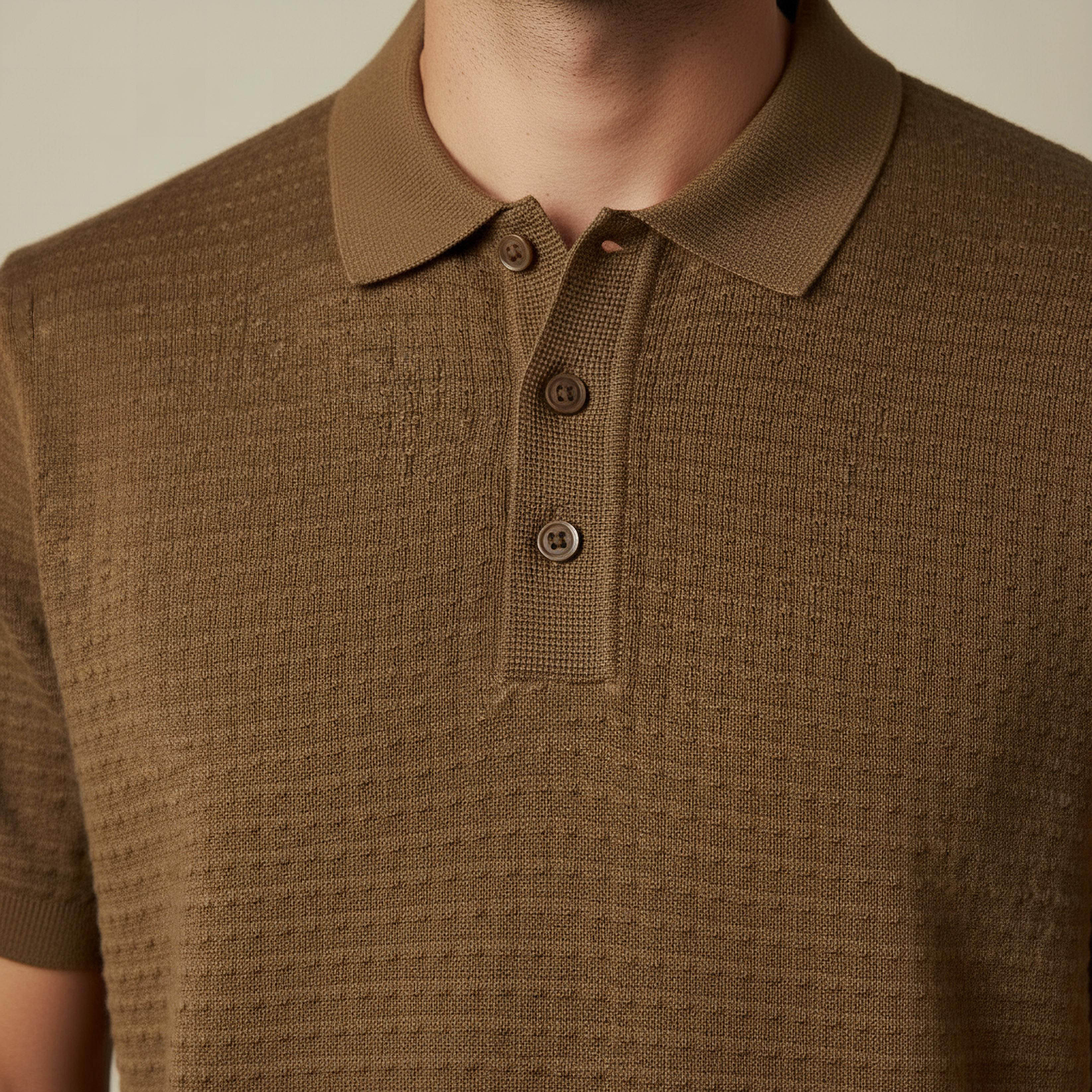 Men Short Sleeves Textured Polo T-shirt-men-clothing-tshirtsandpolos-polos-image-4