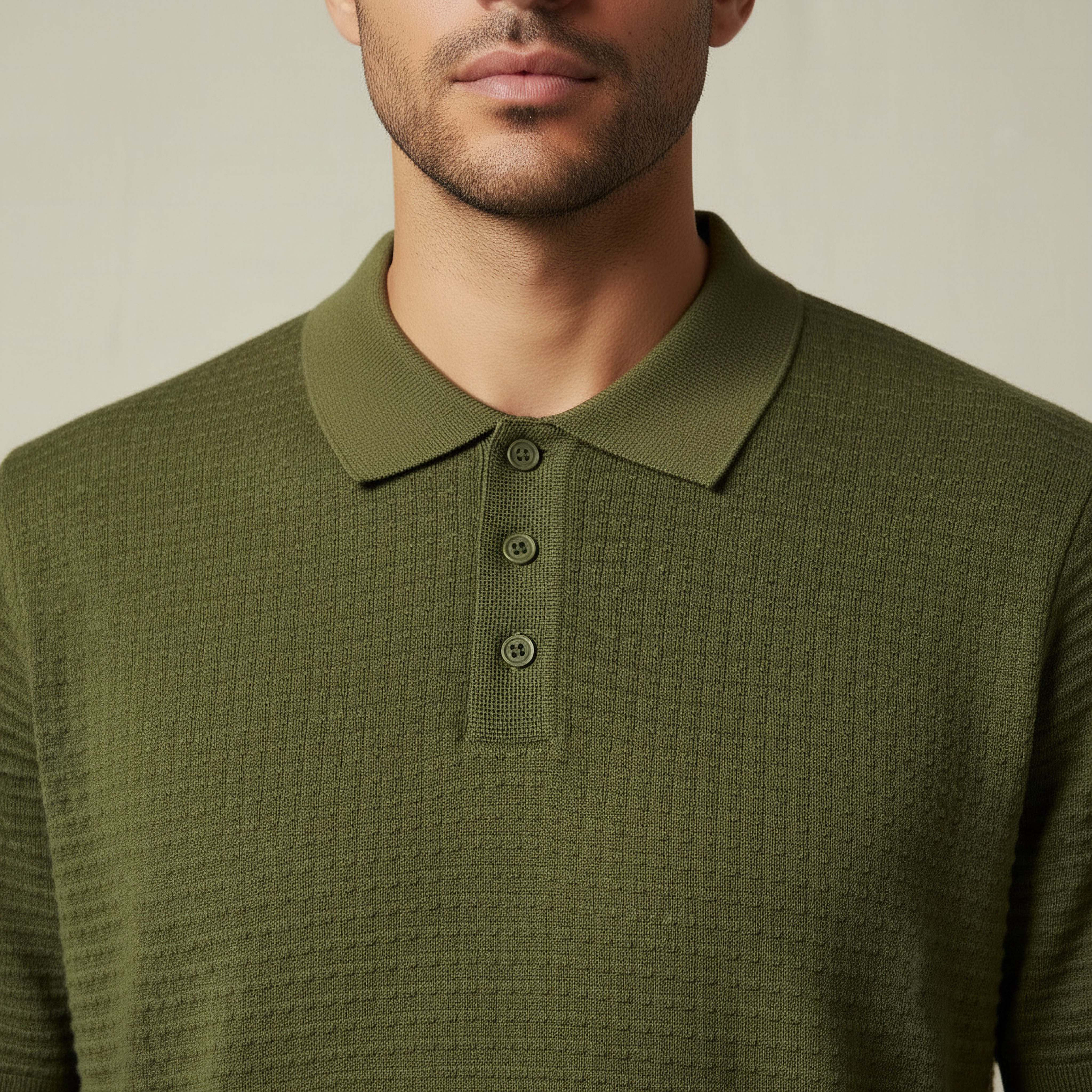 Men Short Sleeves Textured Polo T-shirt-men-clothing-tshirtsandpolos-polos-image-4