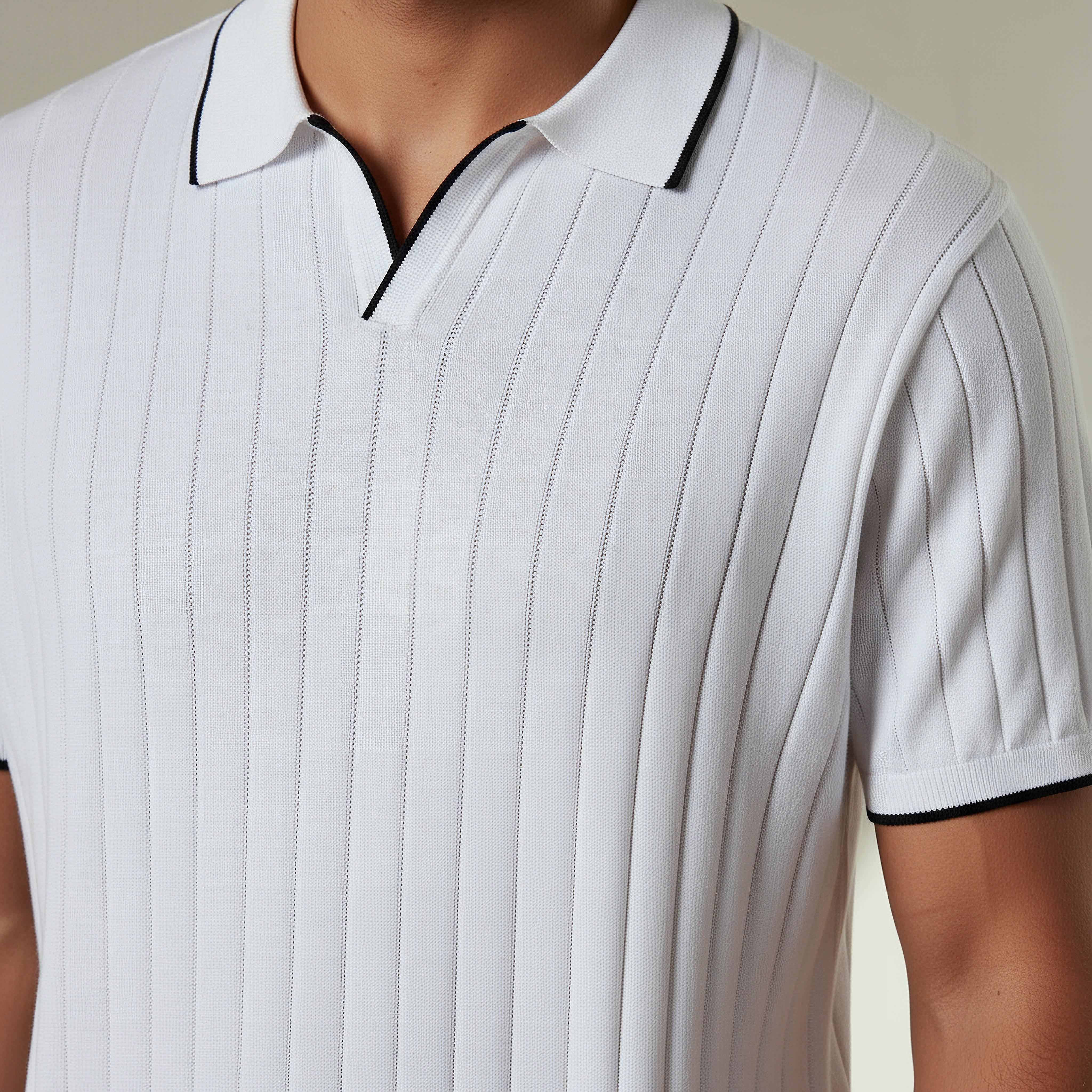 تيشيرت بولو مضلع بأكمام قصيرة للرجال-men-clothing-tshirtsandpolos-polos-image-4