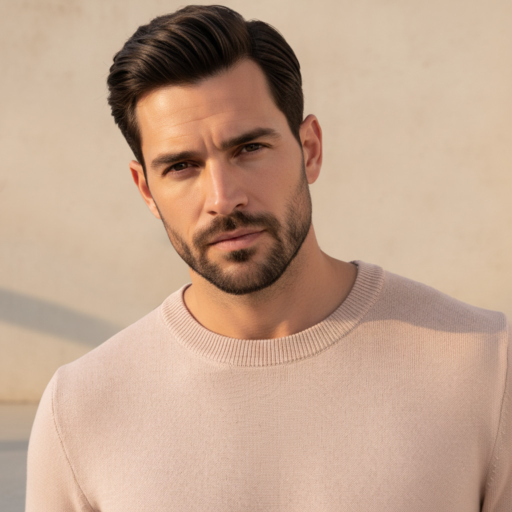 Men Crew Neck Textured Sweater-men-clothing-sweatersandpullovers-image-5
