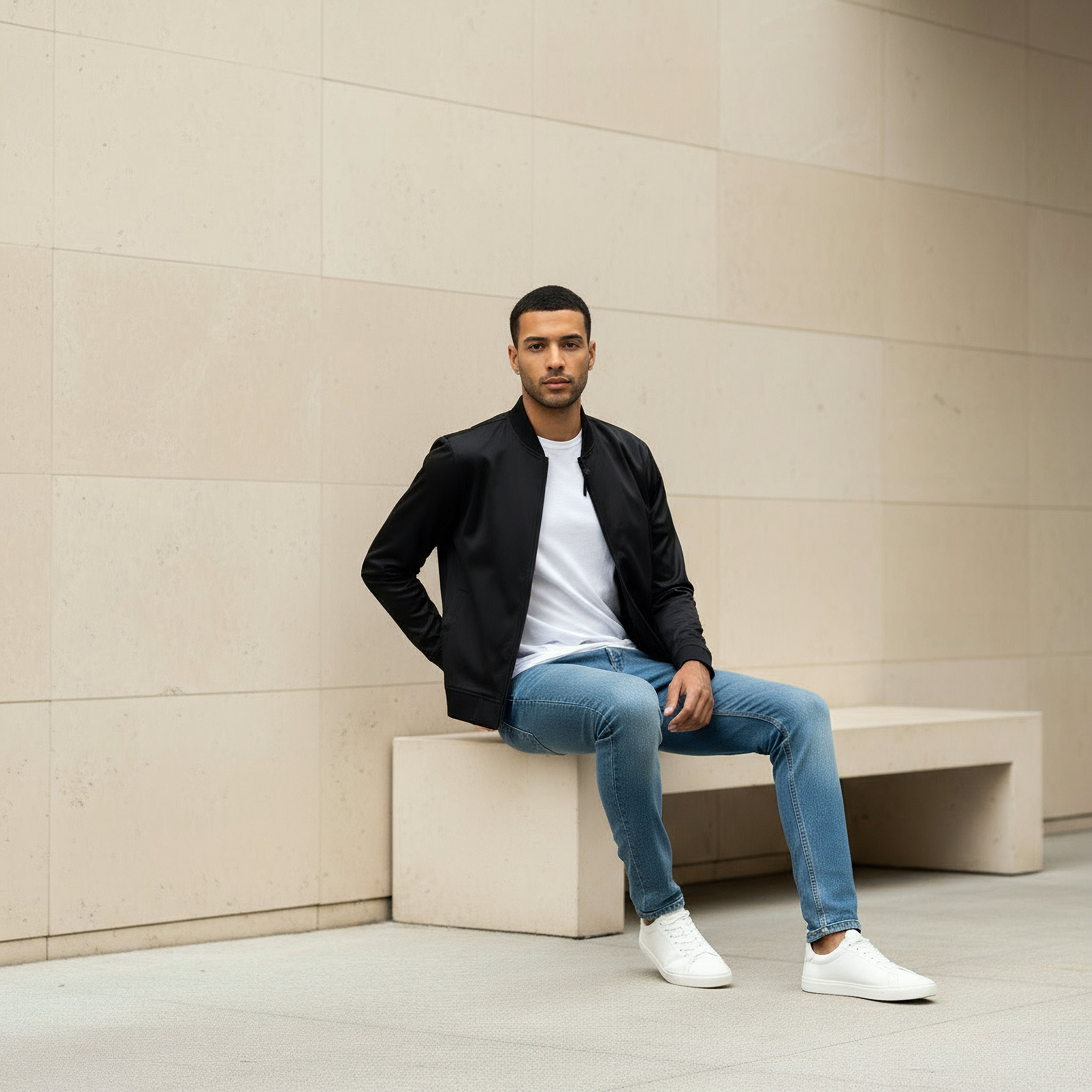 Men Bomber Jacket with Zip Closure-men-clothing-jacketsandblazers-jackets-image-5