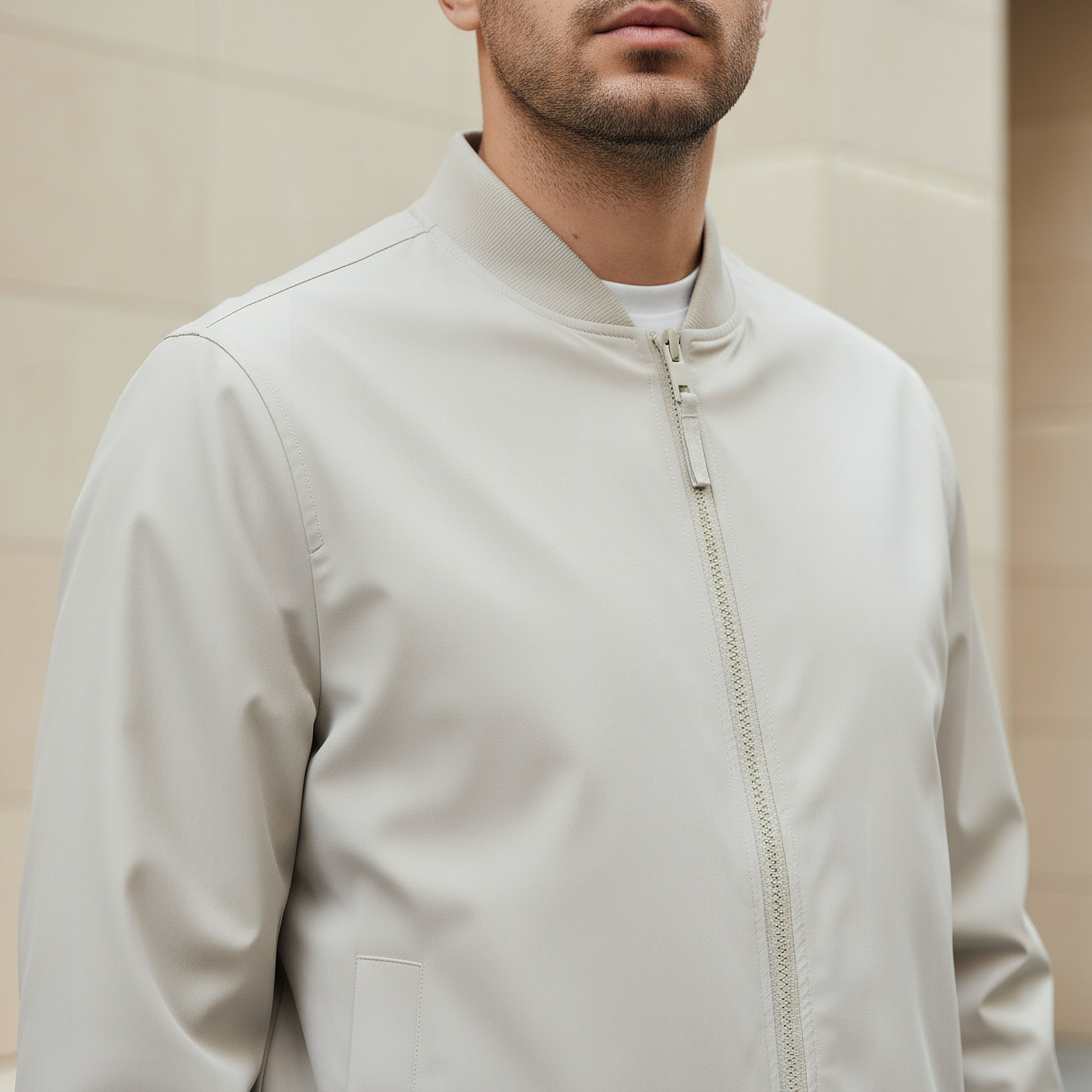 Men Bomber Jacket with Zip Closure-men-clothing-jacketsandblazers-jackets-image-4