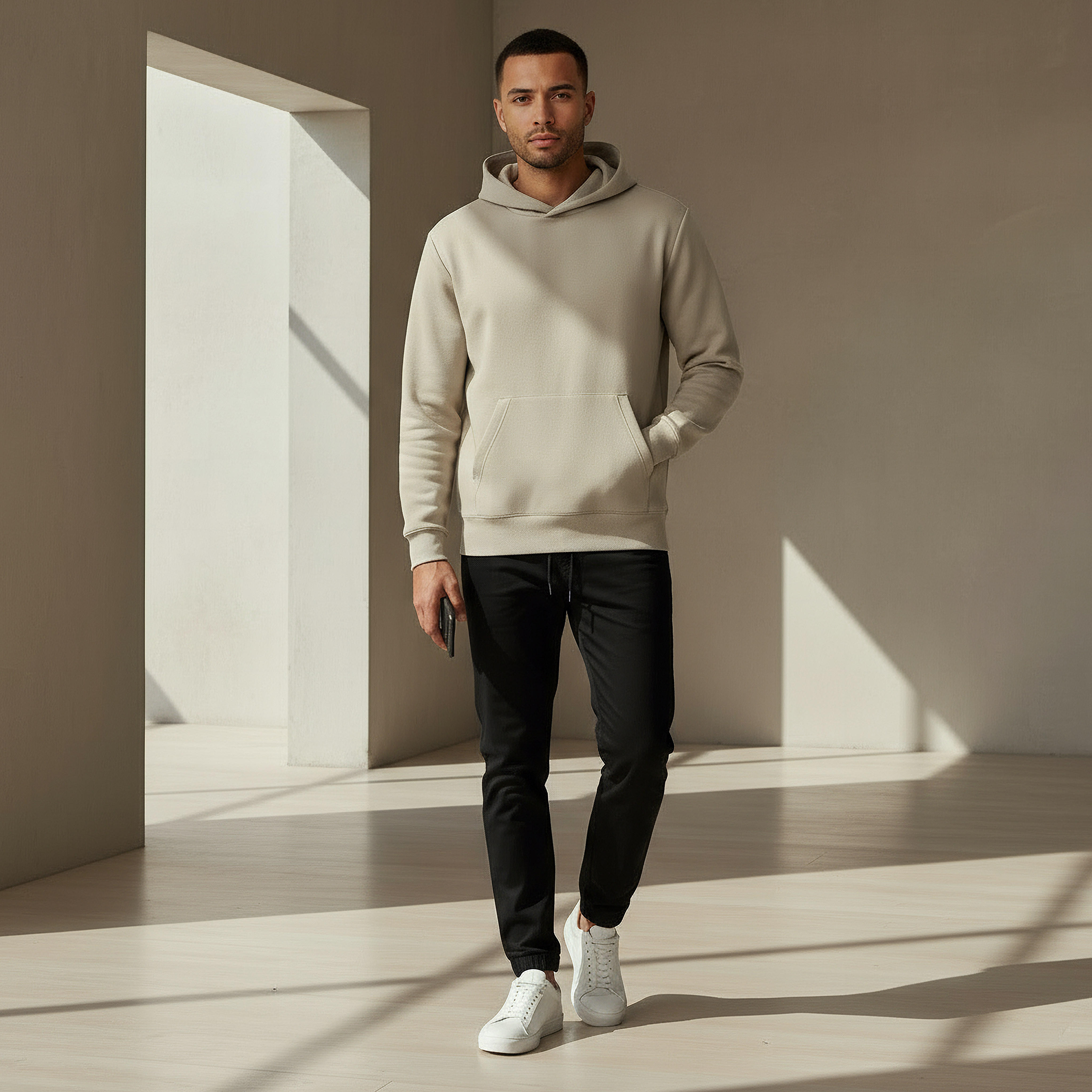 Men Textured Sweatshirt-men-winterwear-hoodiesandsweatshirts-image-2