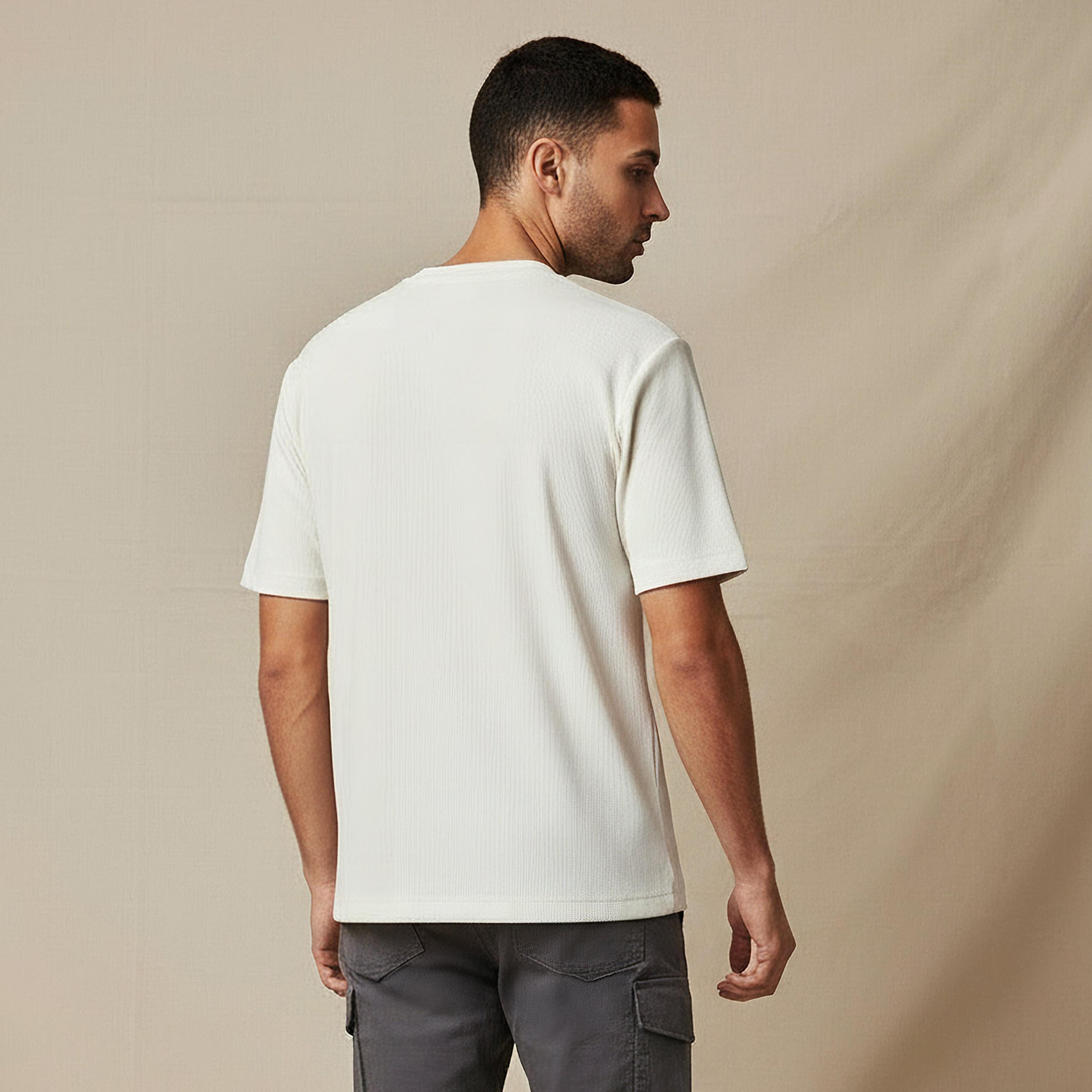 Men Regular Fit Crew Neck Short Sleeves T-shirt-men-clothing-tshirtsandpolos-tshirts-image-3