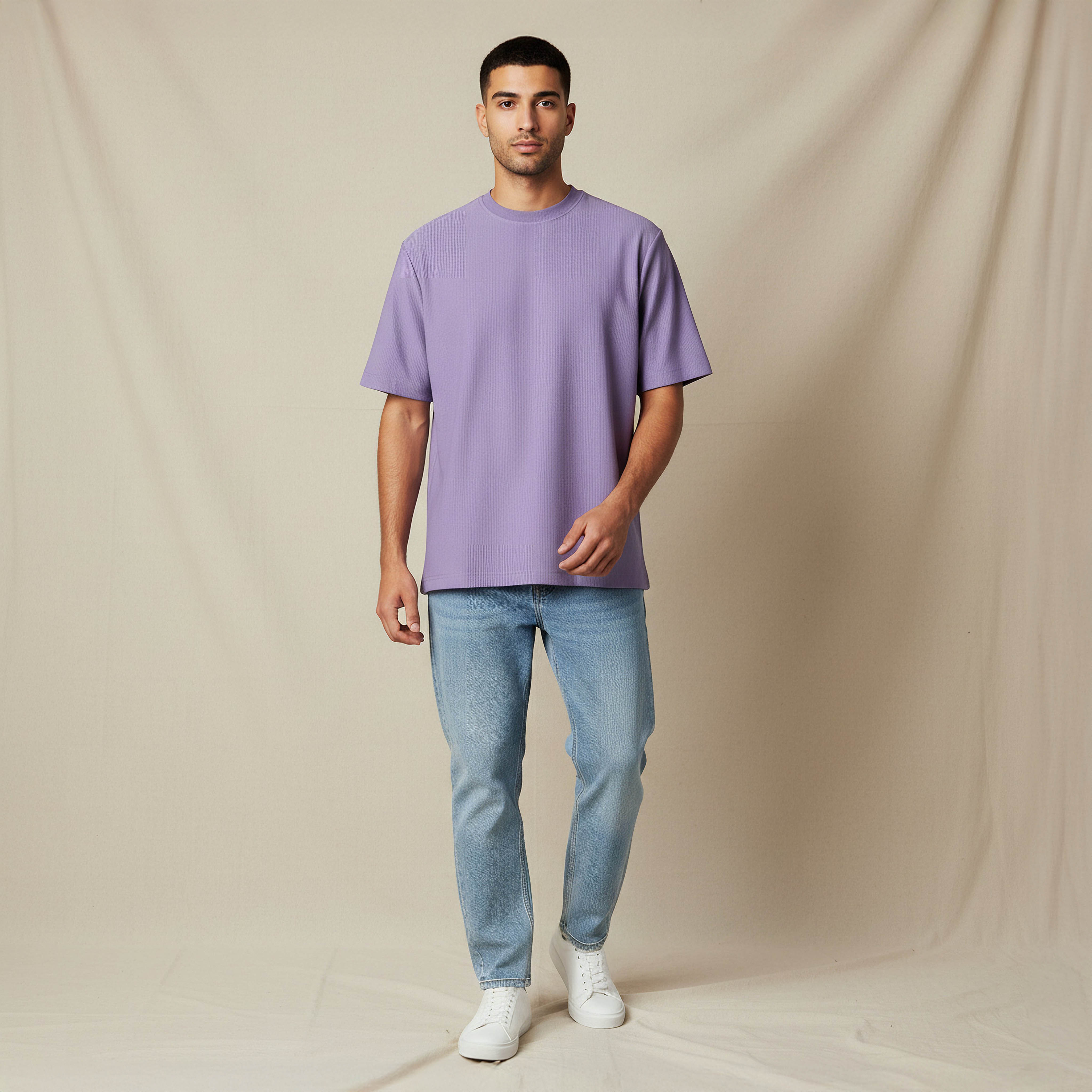 Men Regular Fit Crew Neck Short Sleeves T-shirt-men-clothing-tshirtsandpolos-tshirts-image-5