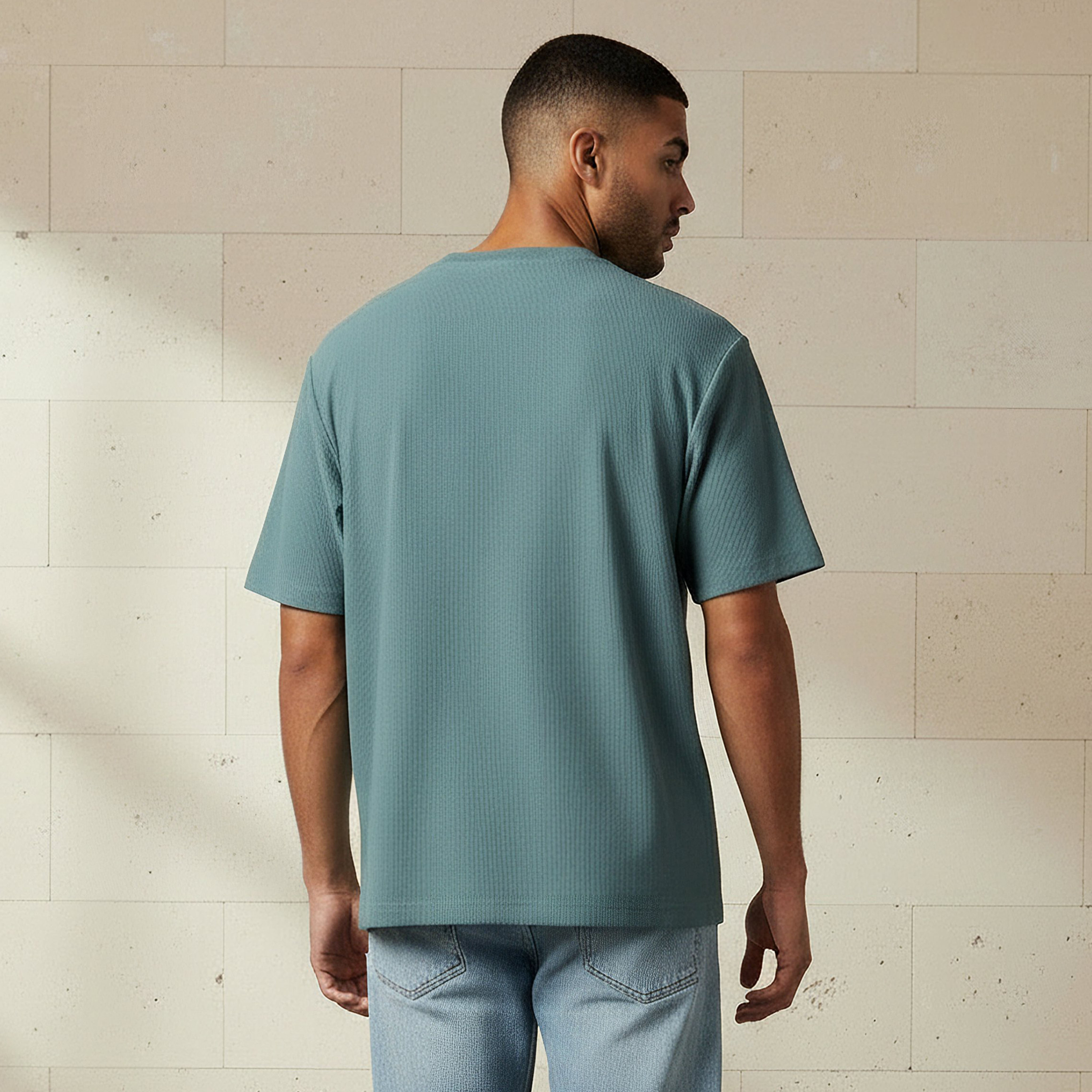 Men Regular Fit Crew Neck Short Sleeves T-shirt-men-clothing-tshirtsandpolos-tshirts-image-3