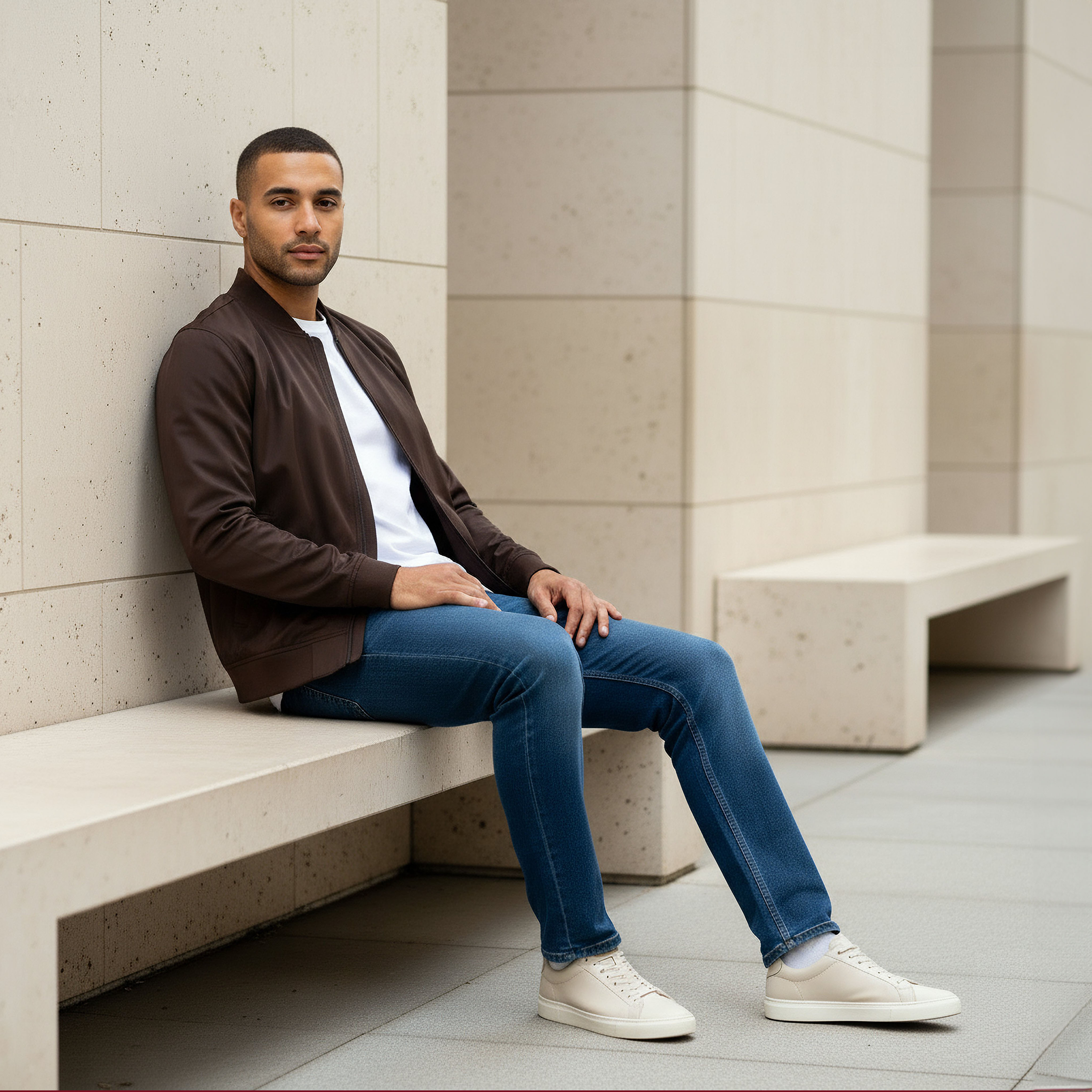 Men Bomber Jacket with Zip Closure-men-clothing-jacketsandblazers-jackets-image-5