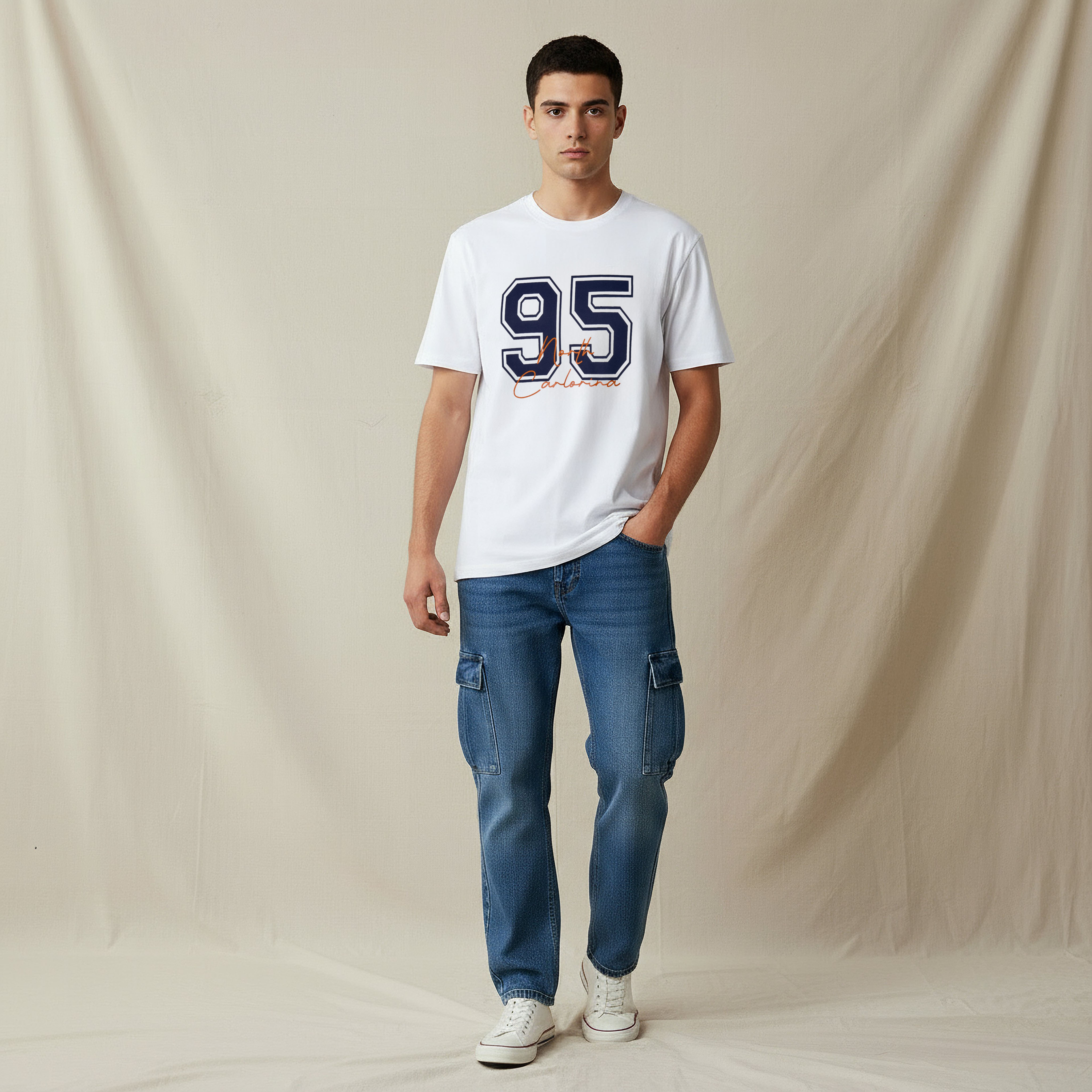 Men Slim Fit Crew Neck Short Sleeves Varsity Print T-shirt-men-clothing-tshirtsandpolos-tshirts-image-2