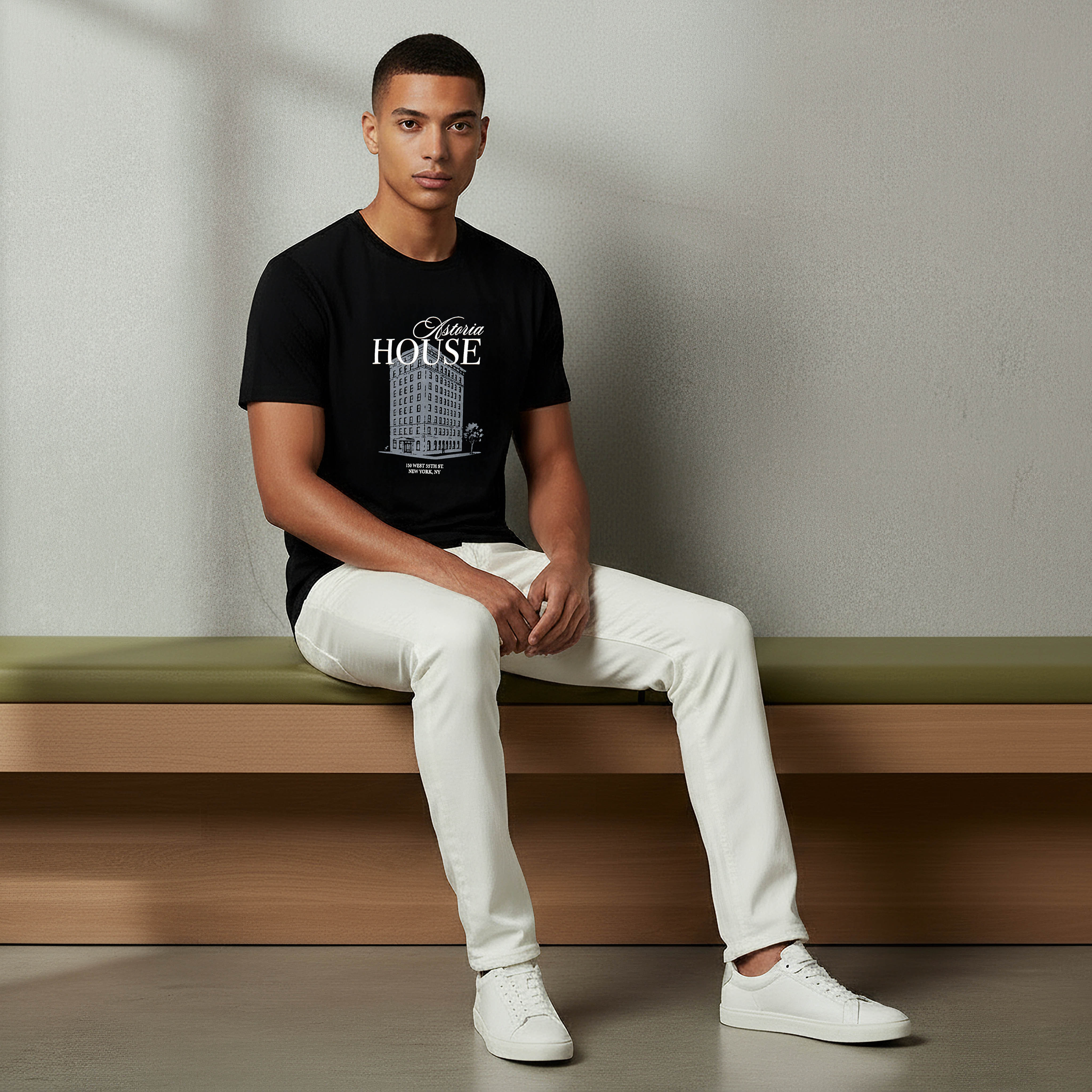 Men Slim Fit Crew Neck Short Sleeves Graphic Print T-shirt-PROMO_SP_OM_2FOR5_130625-image-2