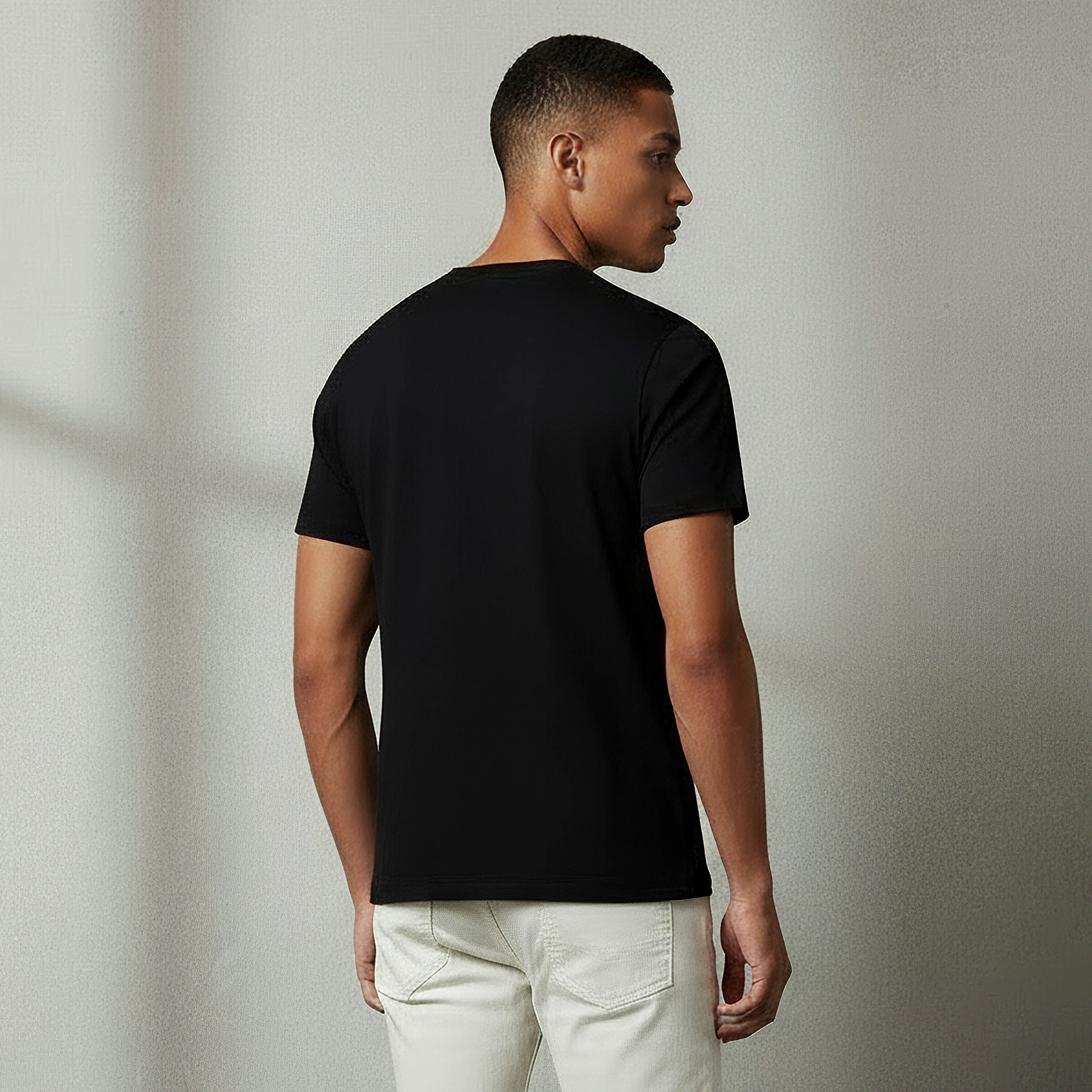 Men Slim Fit Crew Neck Short Sleeves Graphic Print T-shirt-PROMO_SP_OM_2FOR5_130625-image-3