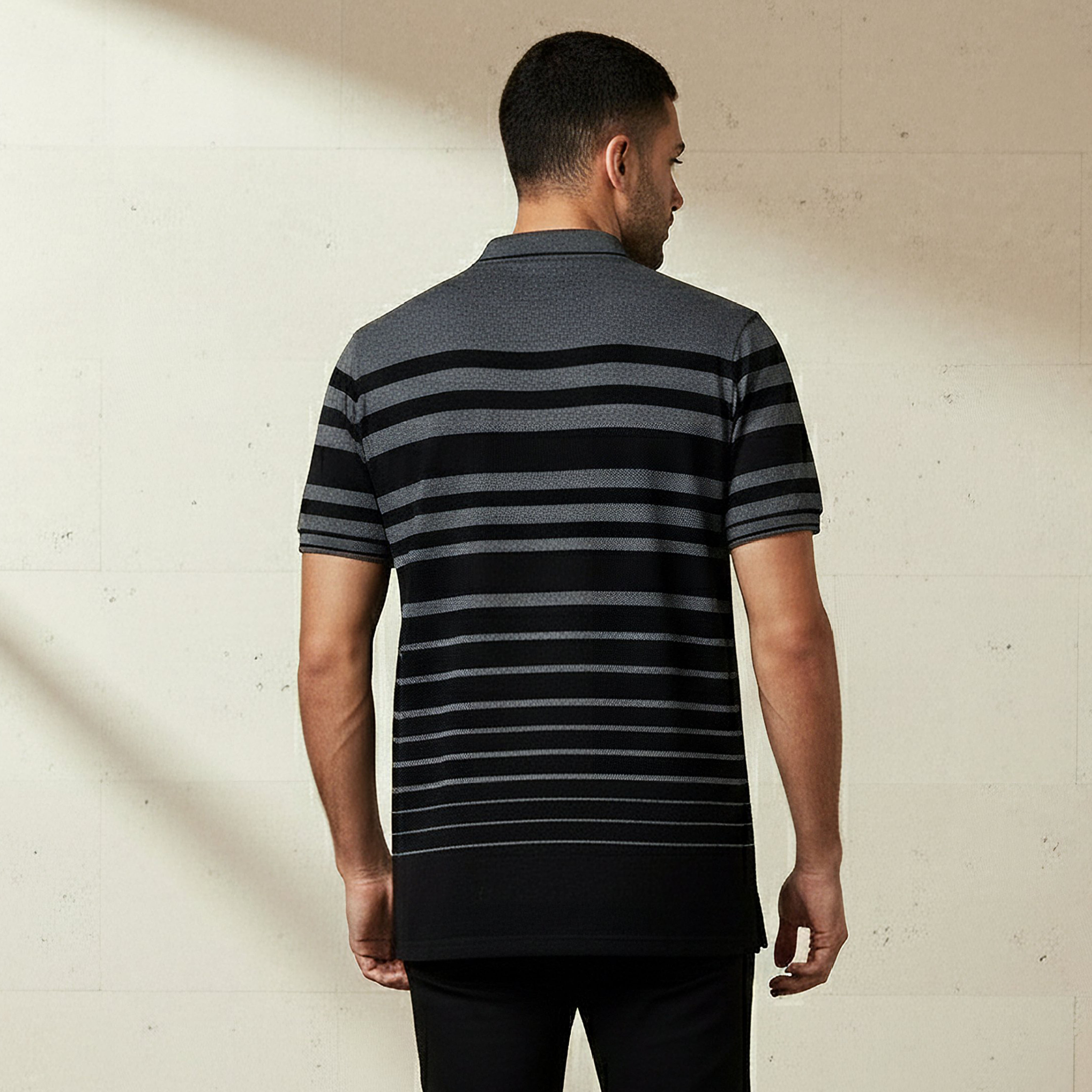 Men Short Sleeve Striped Polo T-shirt-men-clothing-tshirtsandpolos-polos-image-3