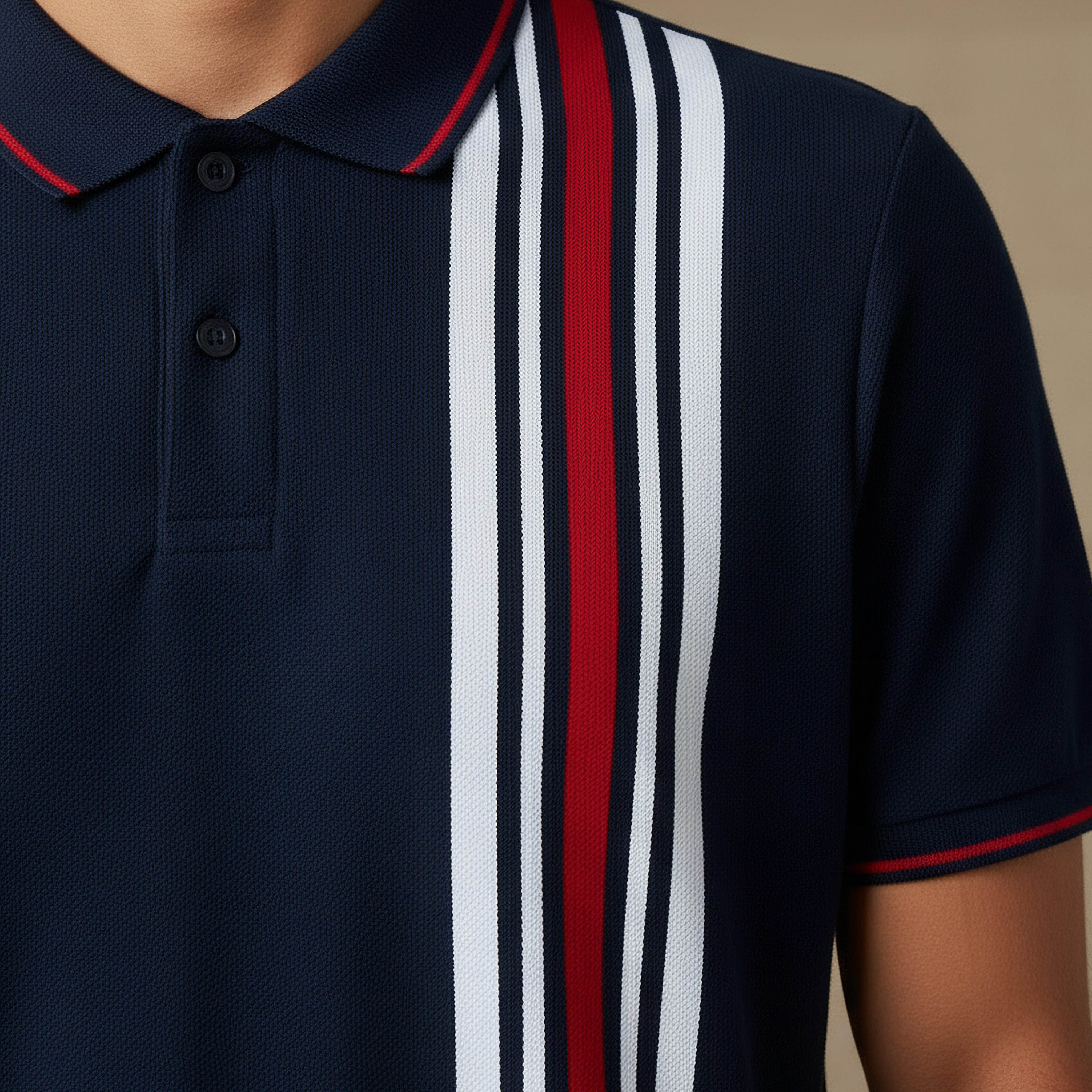 Men Short Sleeves Striped Polo T-shirt-men-clothing-tshirtsandpolos-polos-image-4