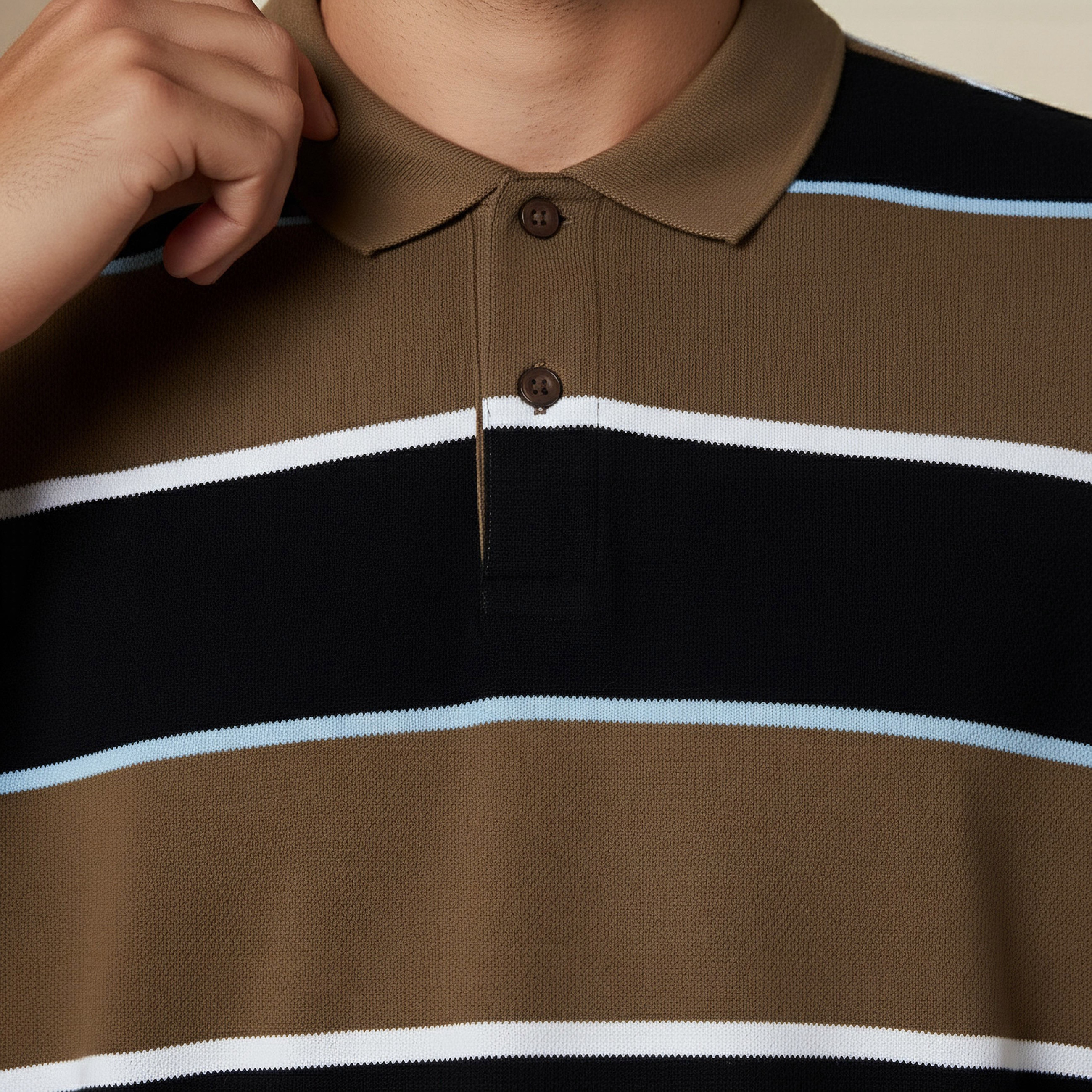 Men Short Sleeve Striped Polo T-shirt-men-clothing-tshirtsandpolos-polos-image-4