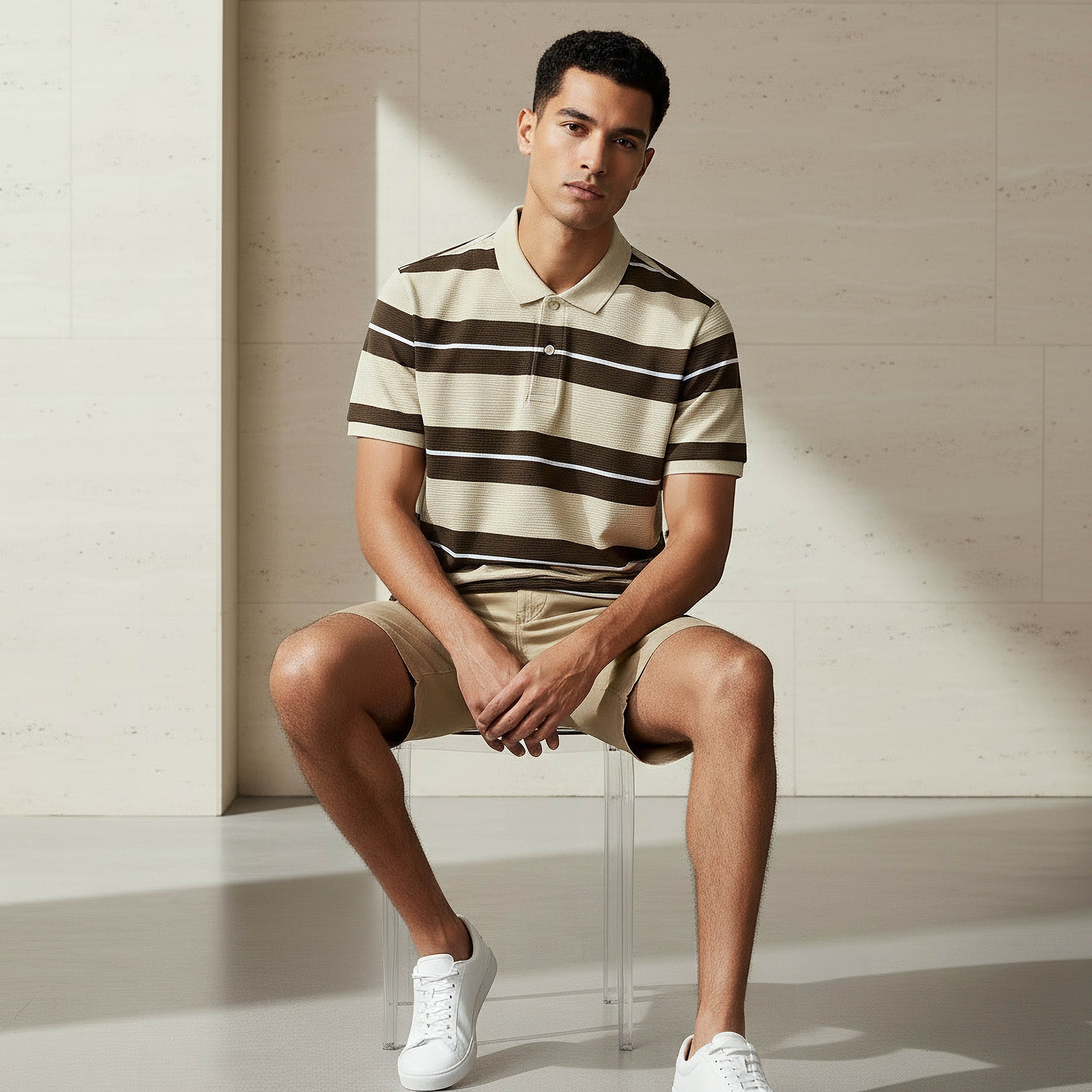Men Short Sleeve Striped Polo T-shirt-men-clothing-tshirtsandpolos-polos-image-5
