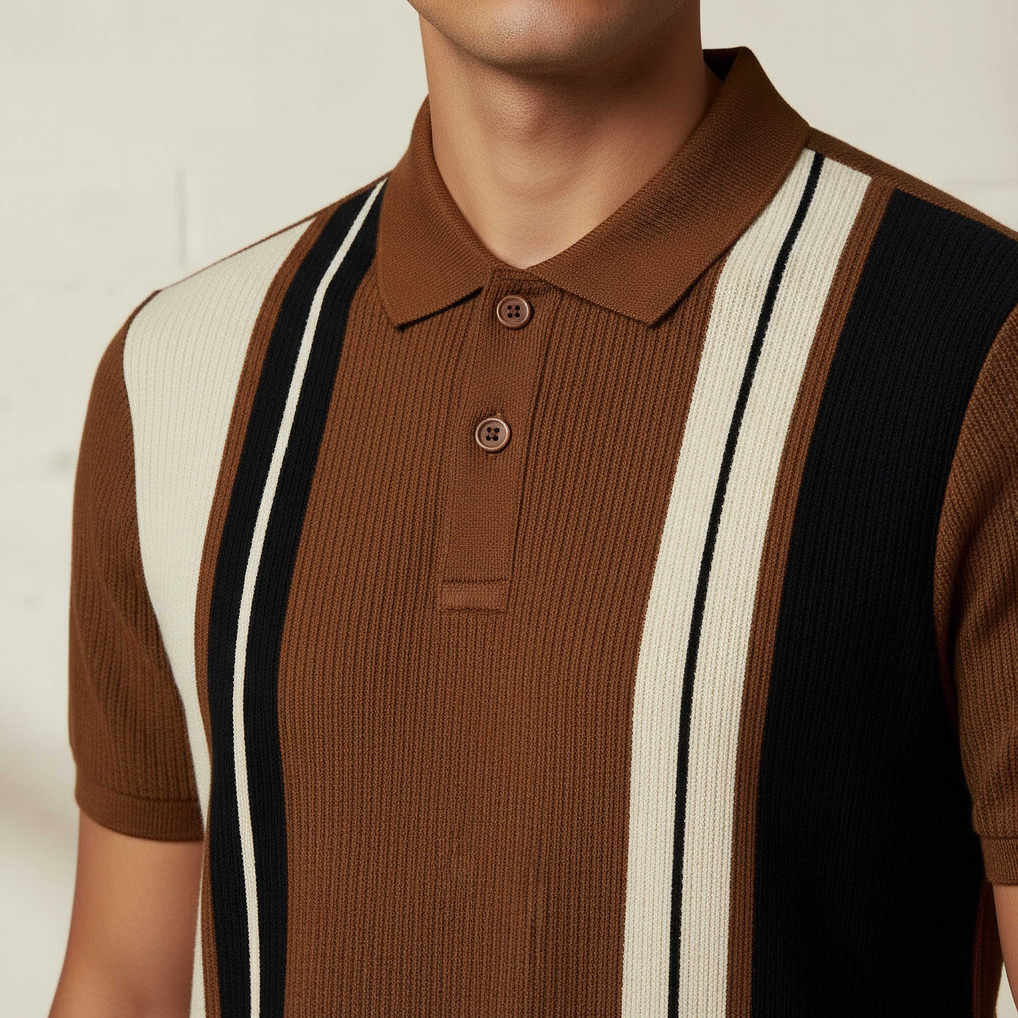 Men Short Sleeve Striped Polo T-shirt-men-clothing-tshirtsandpolos-polos-image-4