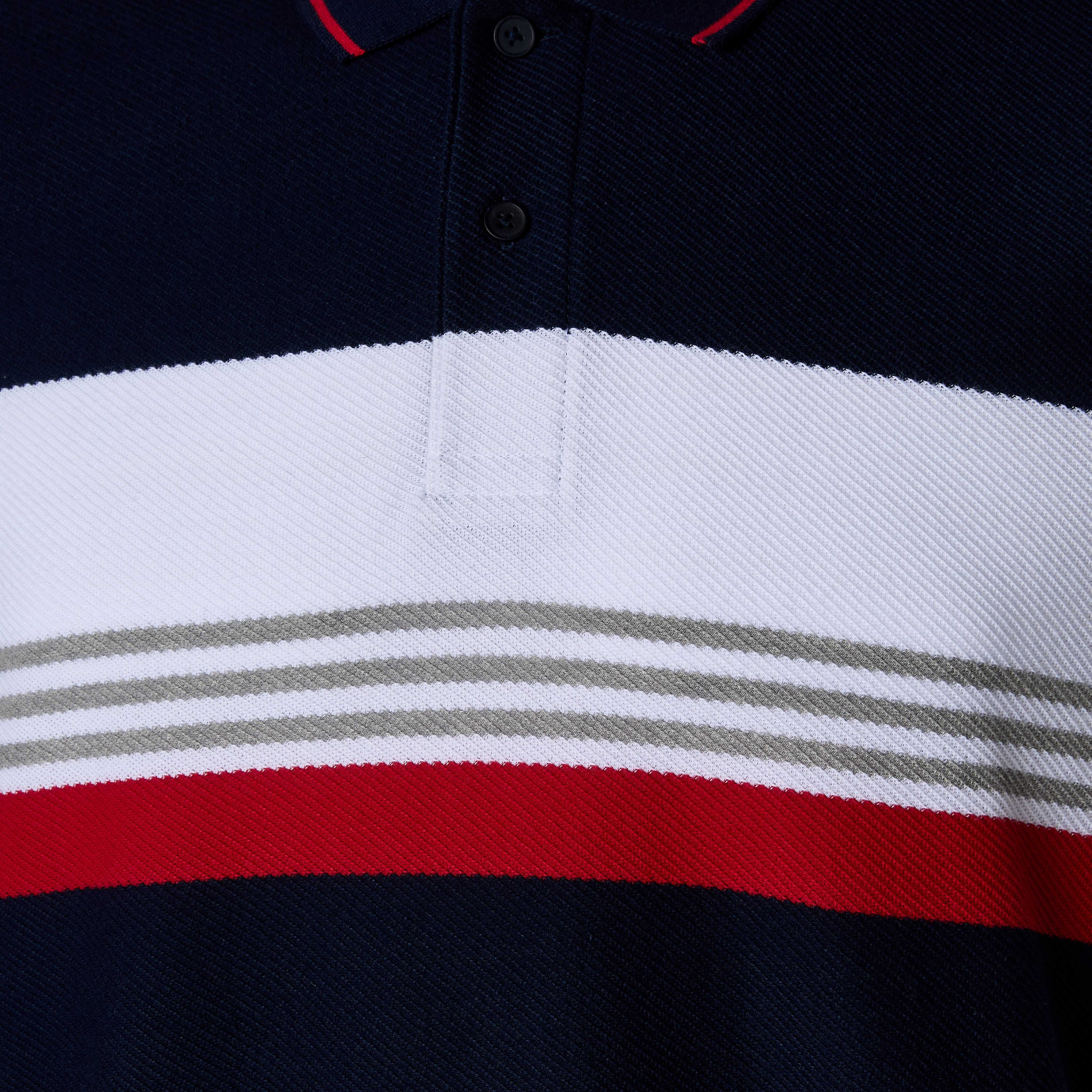 Men Short Sleeve Striped Polo T-shirt-men-clothing-tshirtsandpolos-polos-image-4