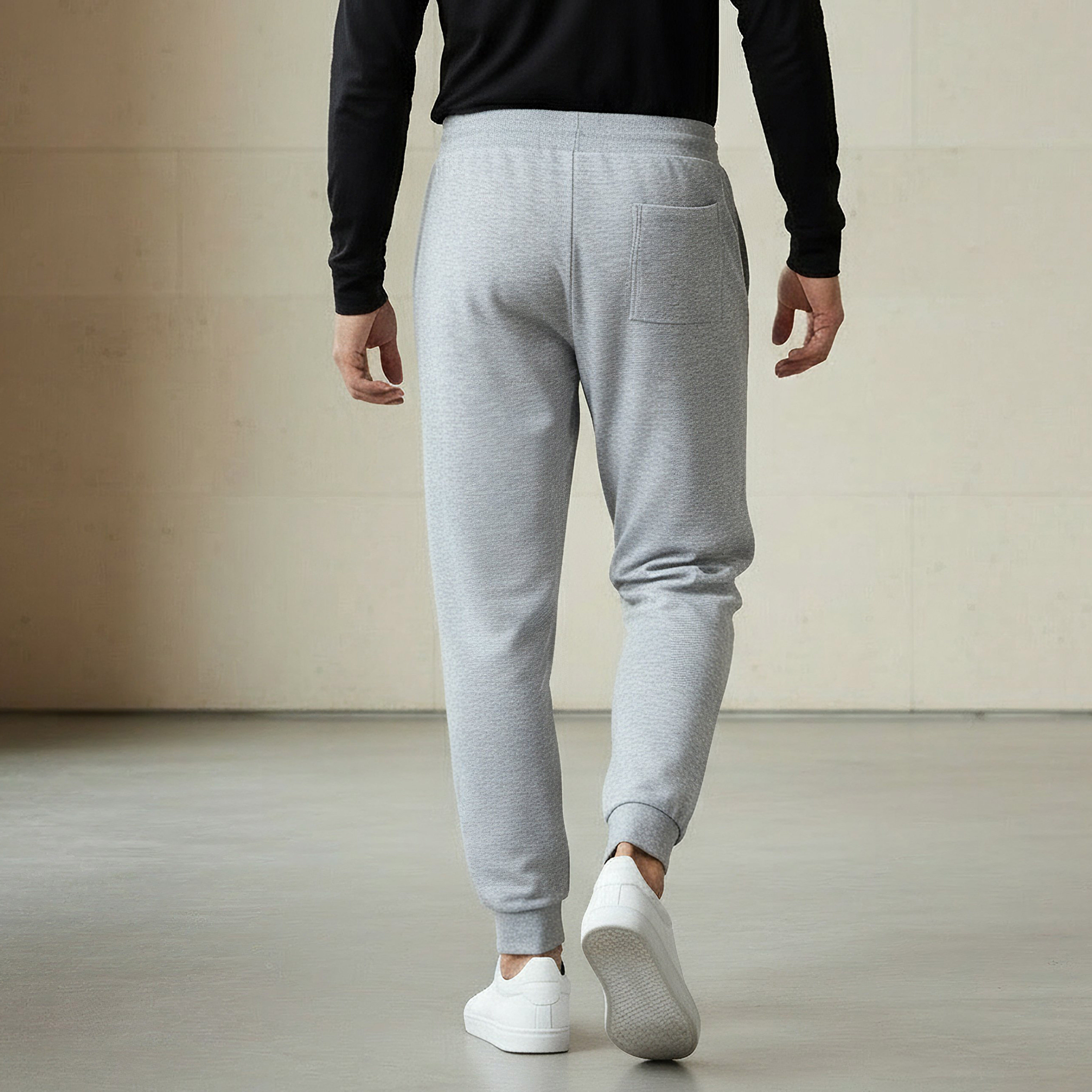بنطلون رياضي بقصّة عادية وجيوب للرجال-men-clothing-bottoms-joggers-image-3
