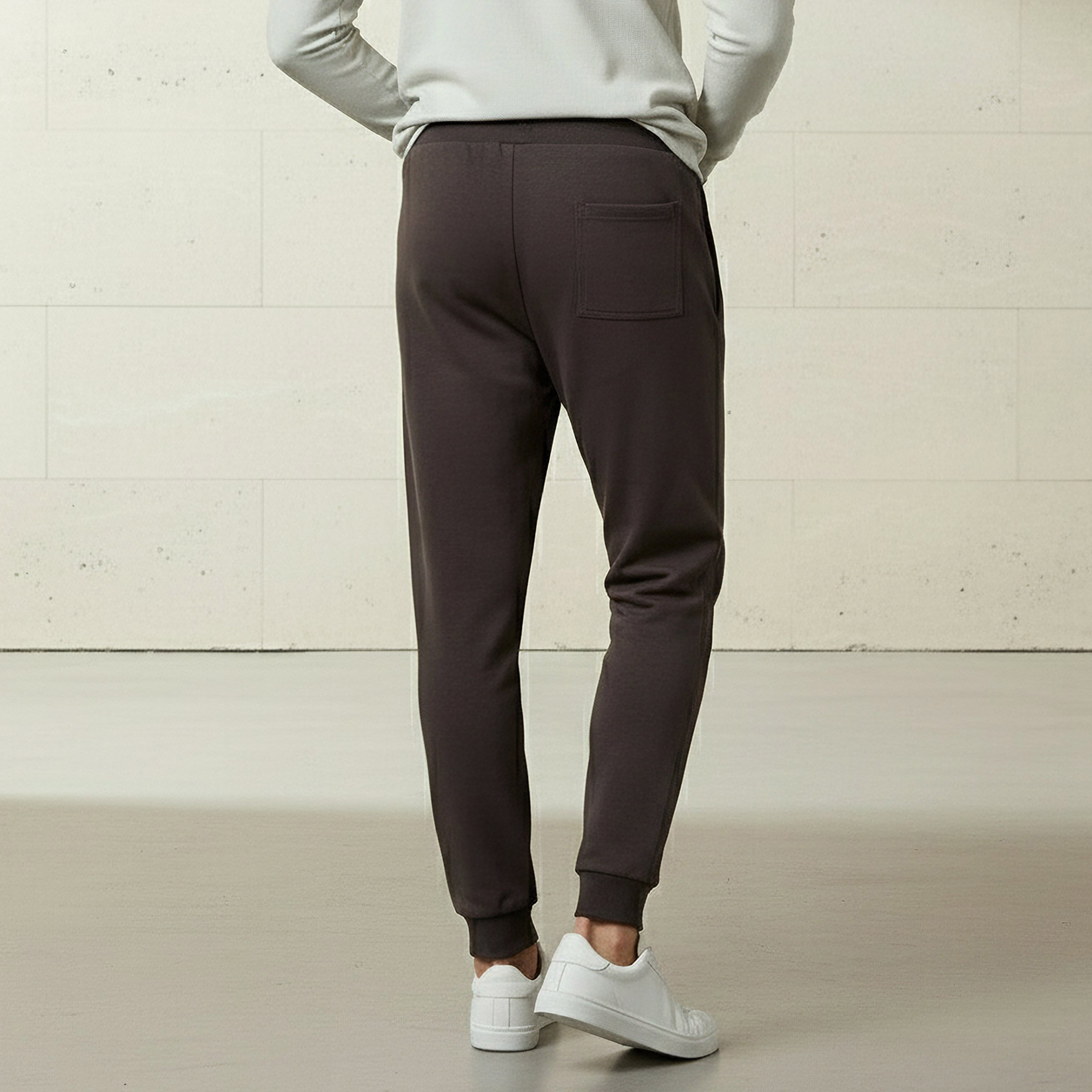 Men Regular Fit Joggers with Pockets-men-clothing-bottoms-joggers-image-3