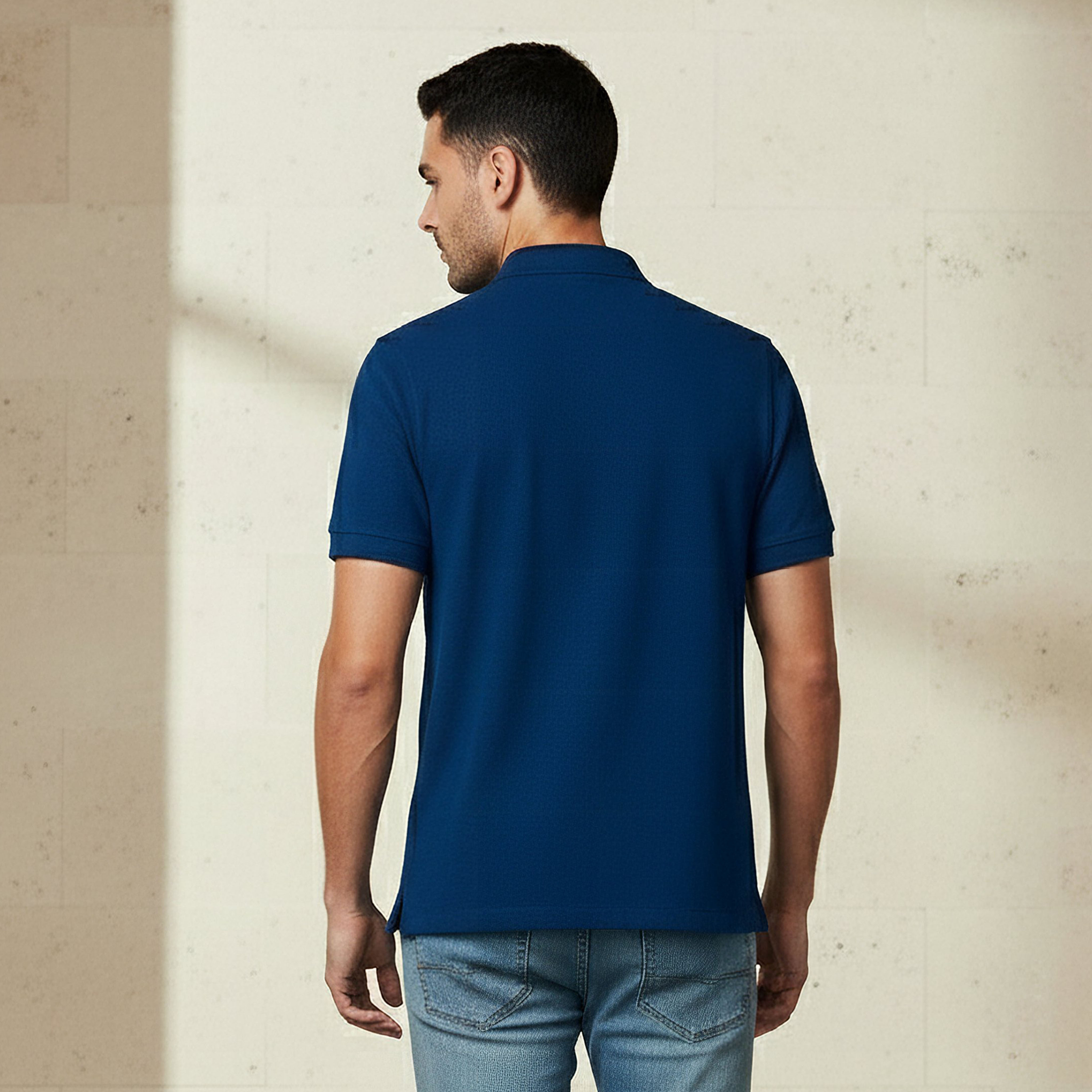 Men Short Sleeves Textured Polo T-shirt-men-clothing-tshirtsandpolos-polos-image-3