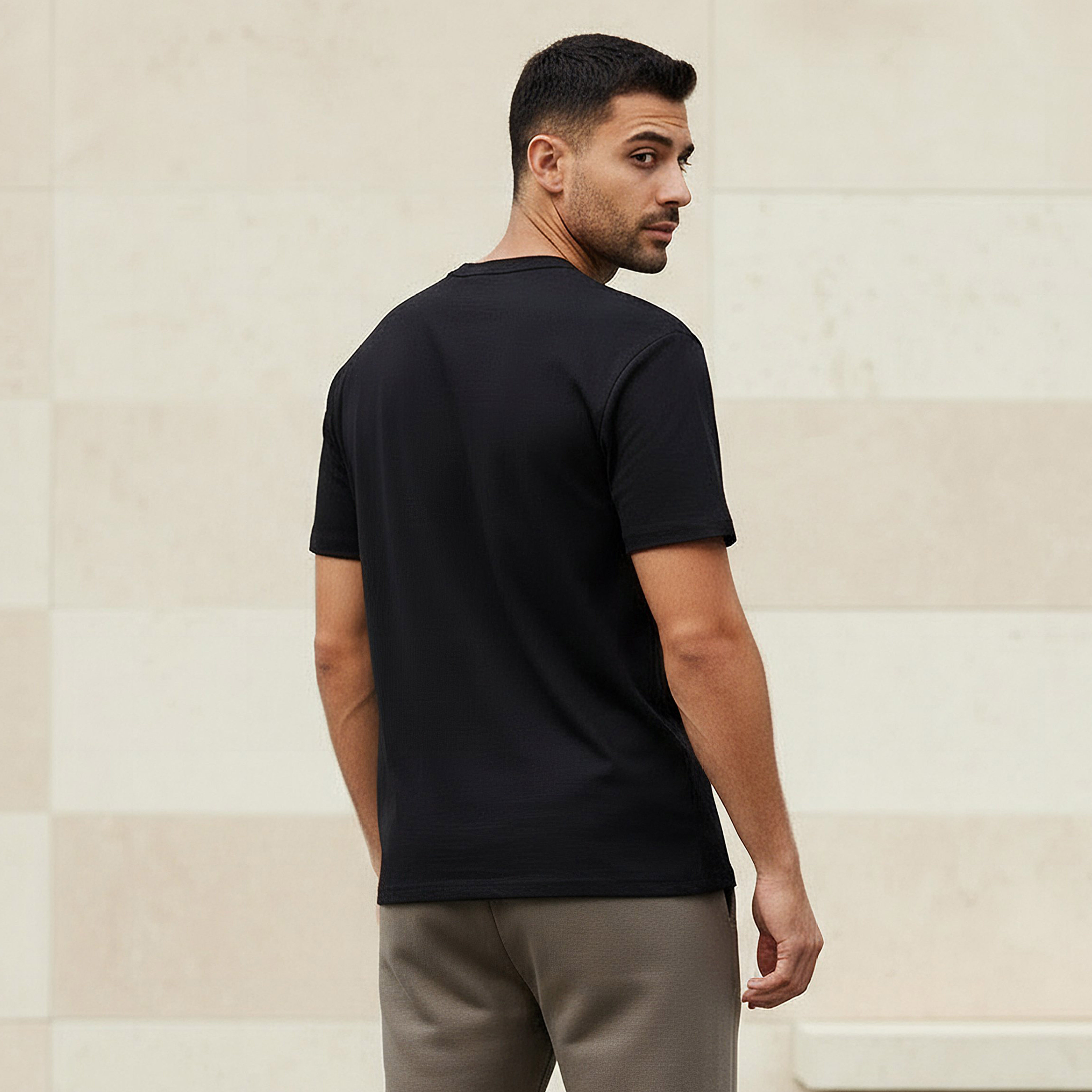 Men Relaxed Fit Crew Neck Short Sleeves T-shirt-men-clothing-tshirtsandpolos-tshirts-image-3