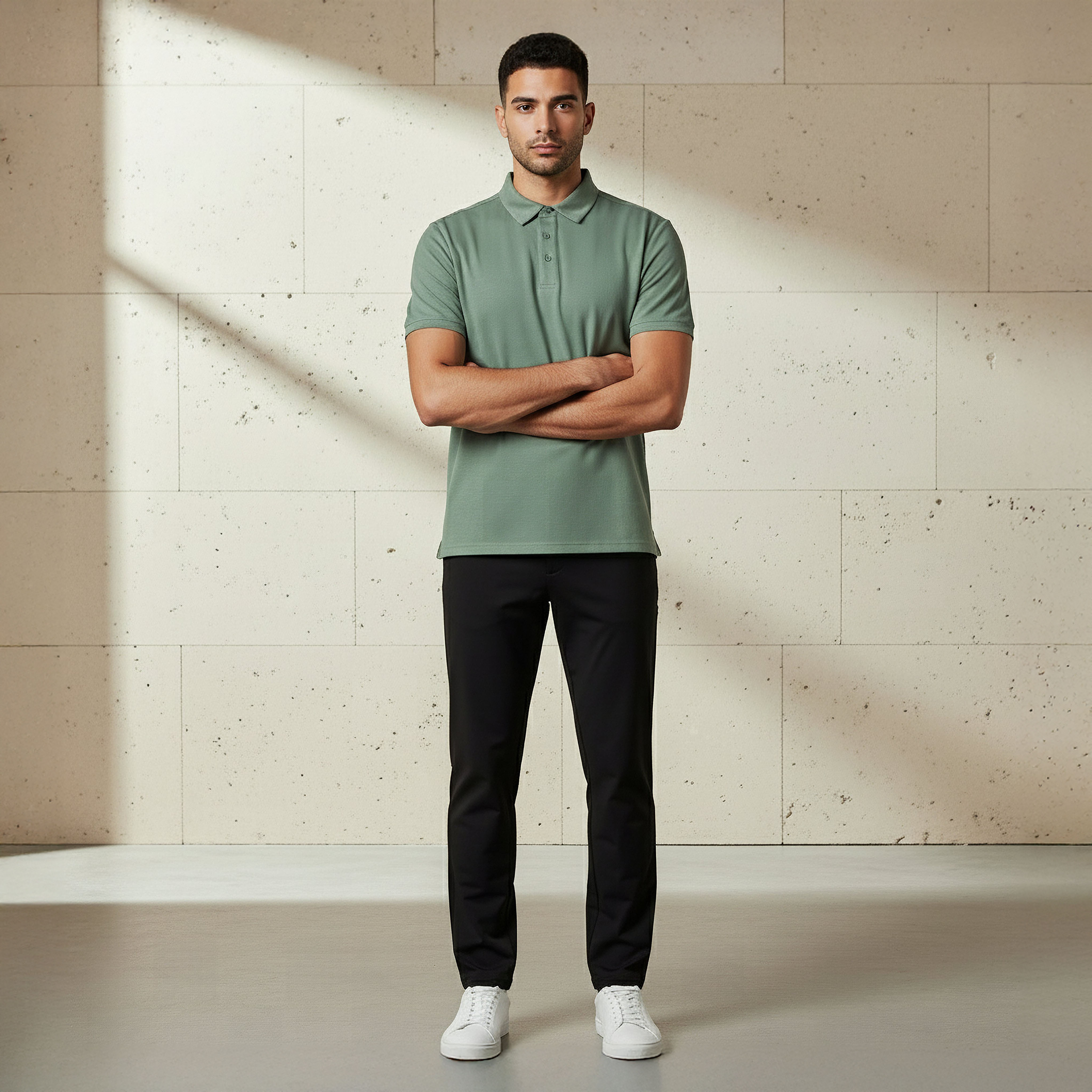 Men Short Sleeve Polo T-shirt-men-clothing-tshirtsandpolos-polos-image-2