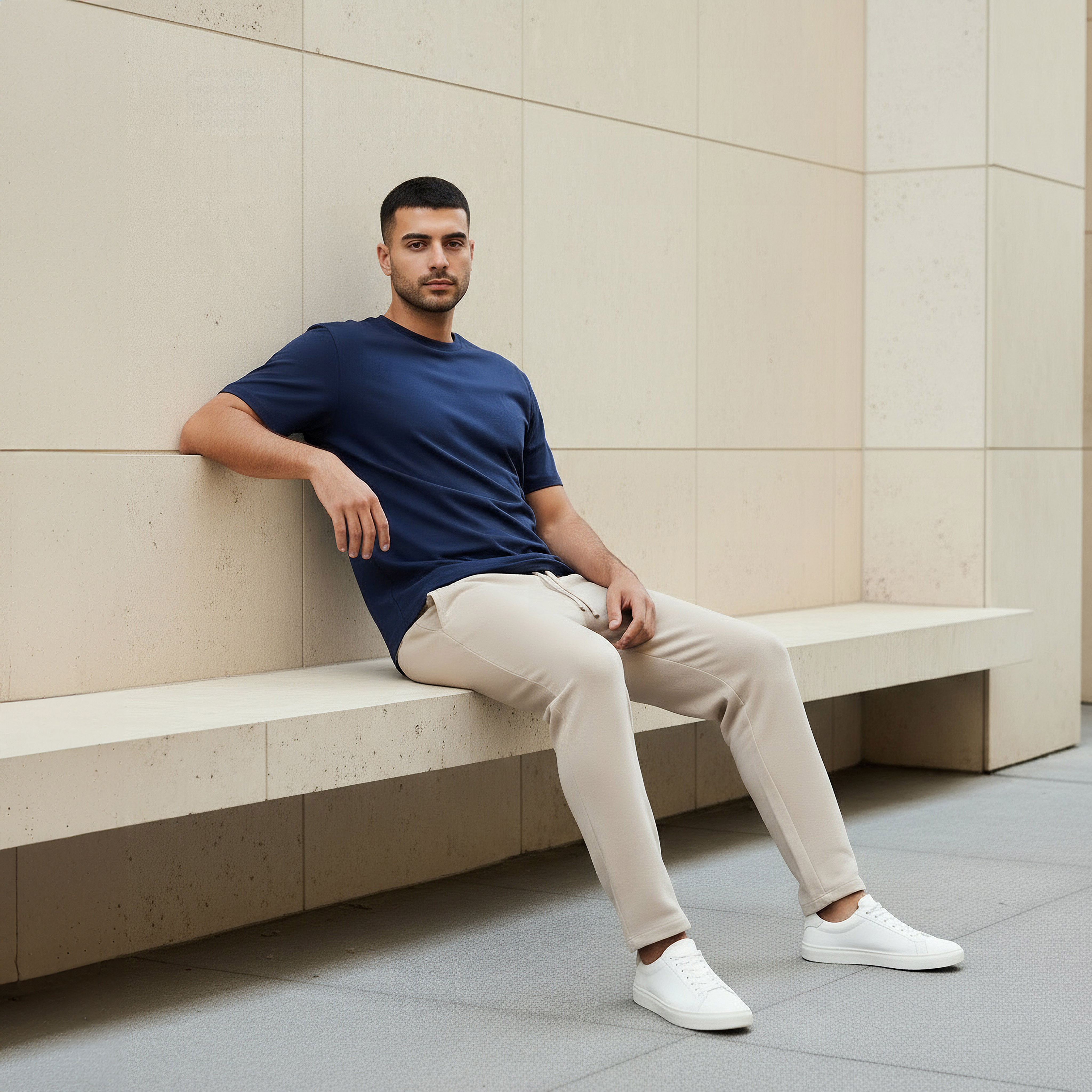 Men Relaxed Fit Crew Neck Short Sleeves T-shirt-men-clothing-tshirtsandpolos-tshirts-image-5