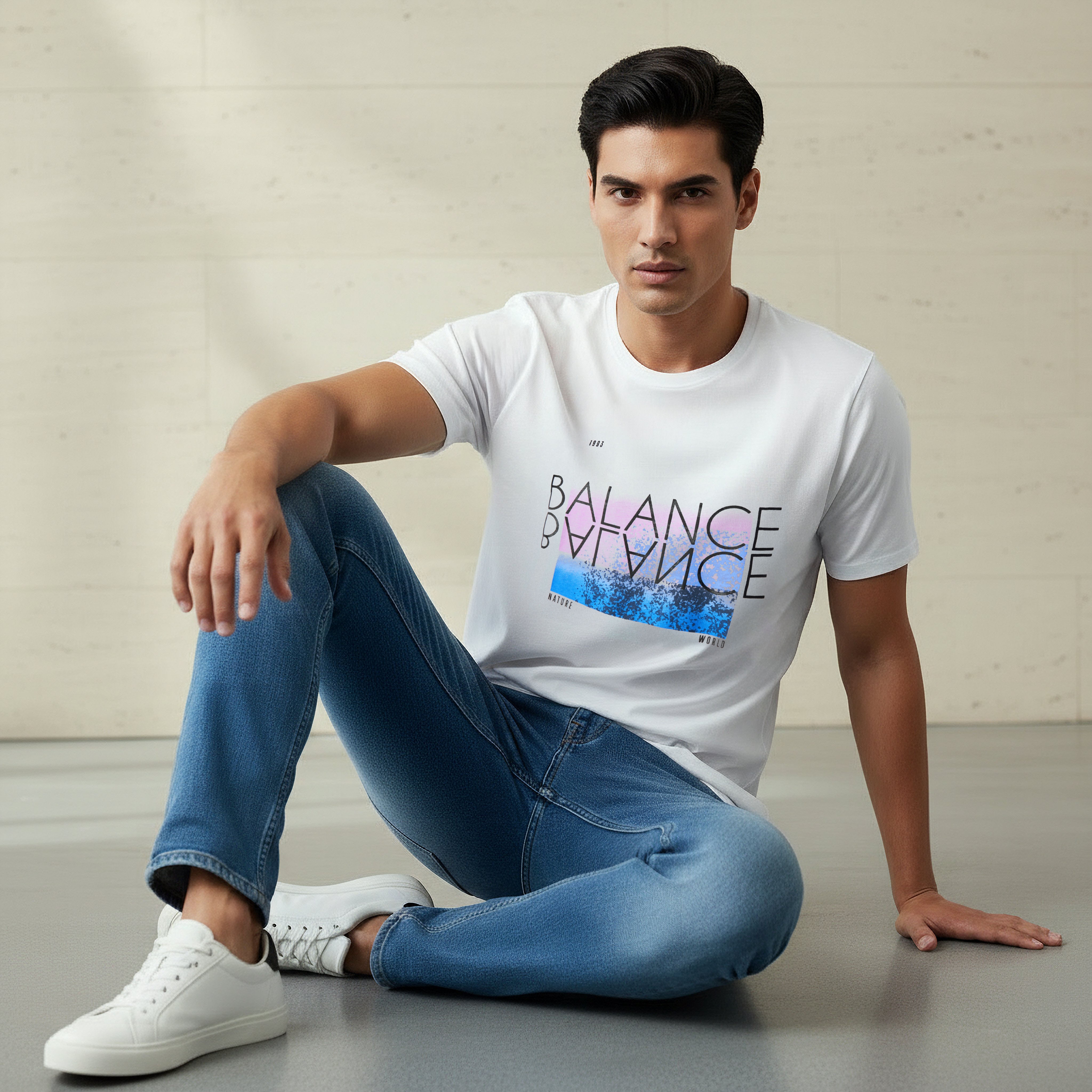 Men Slim Fit Crew Neck Short Sleeves Graphic Print T-shirt-PROMO_SP_QA_2FOR49_110625-image-5