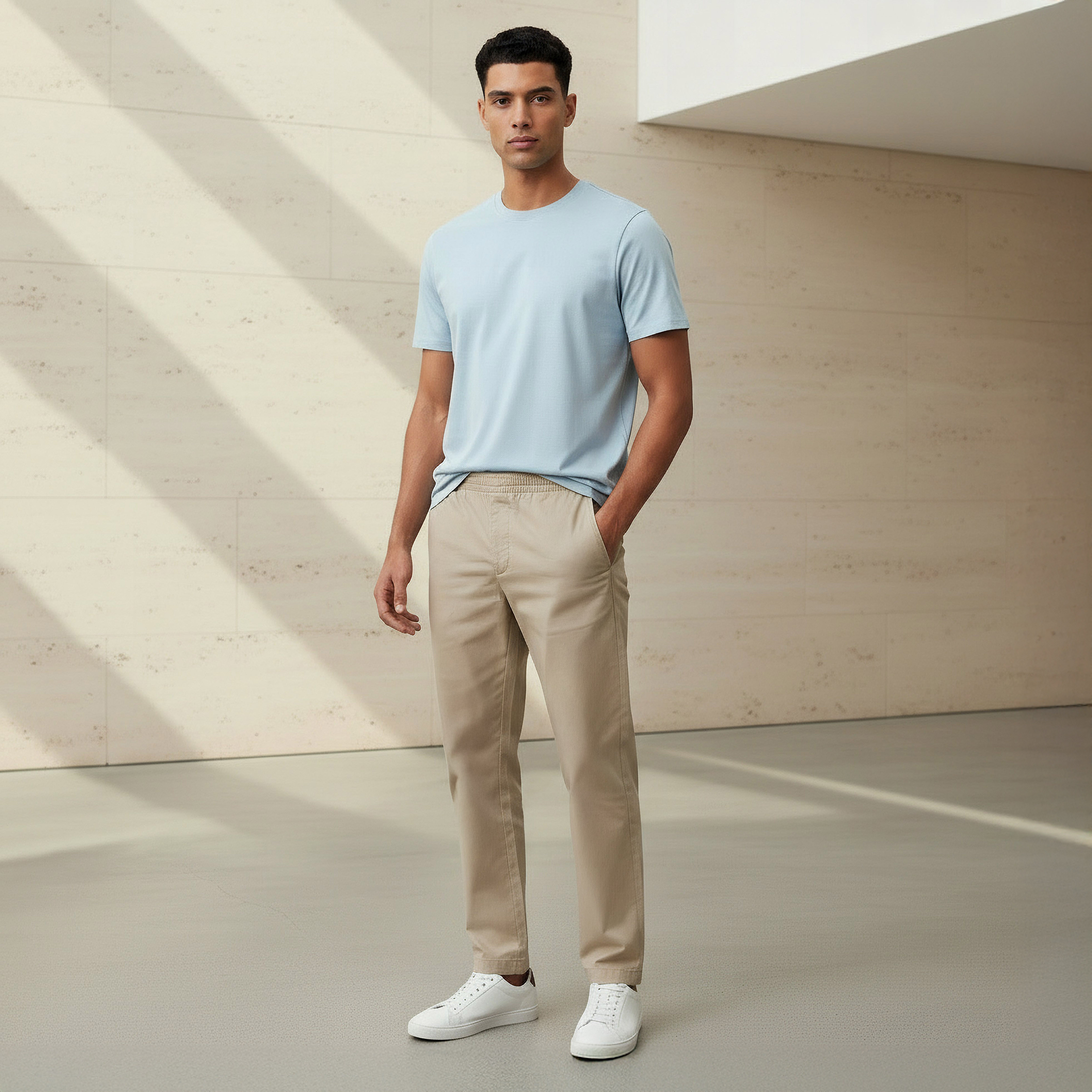 Men Regular Fit Crew Neck Short Sleeve T-shirt-men-clothing-tshirtsandpolos-tshirts-image-2