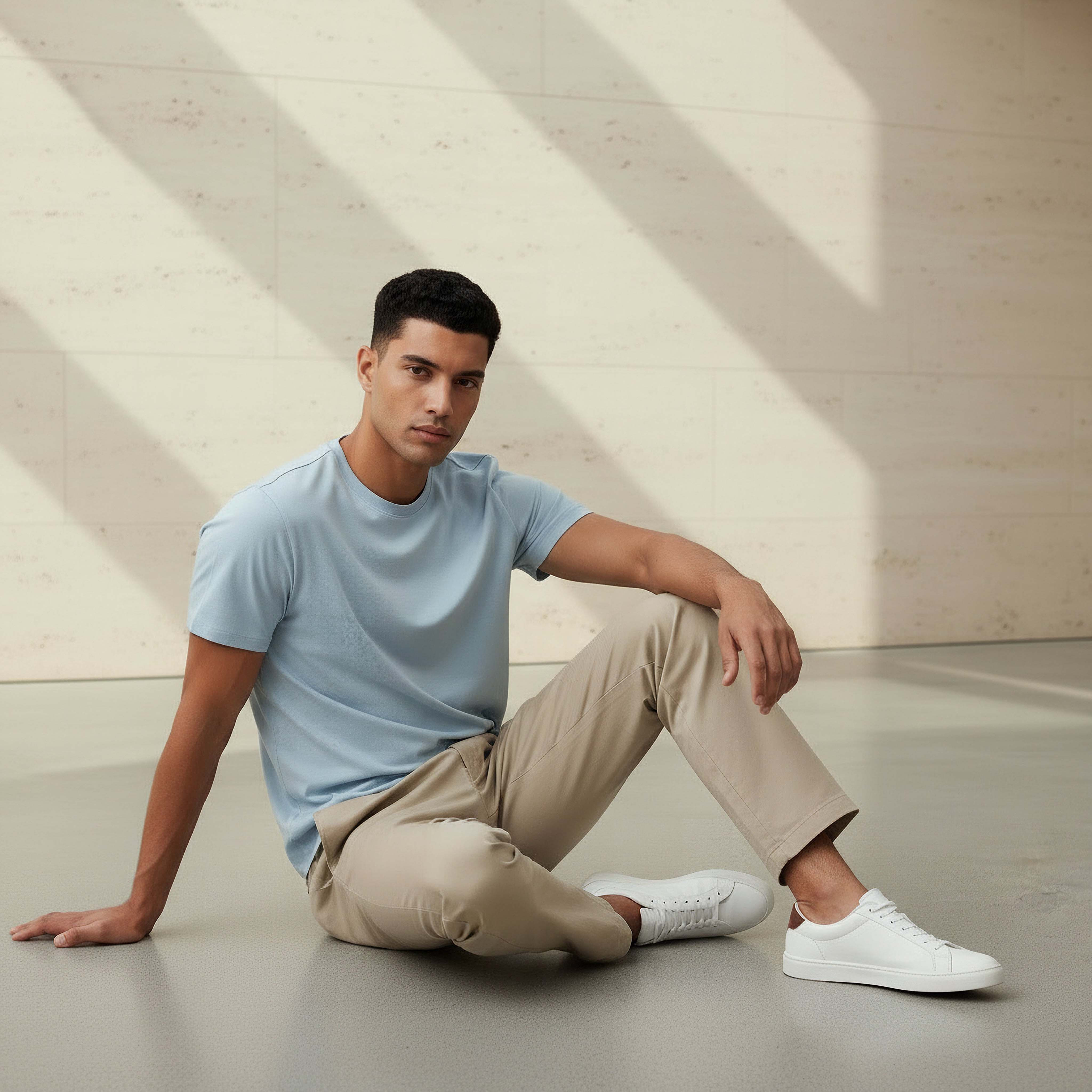 Men Regular Fit Crew Neck Short Sleeve T-shirt-men-clothing-tshirtsandpolos-tshirts-image-5