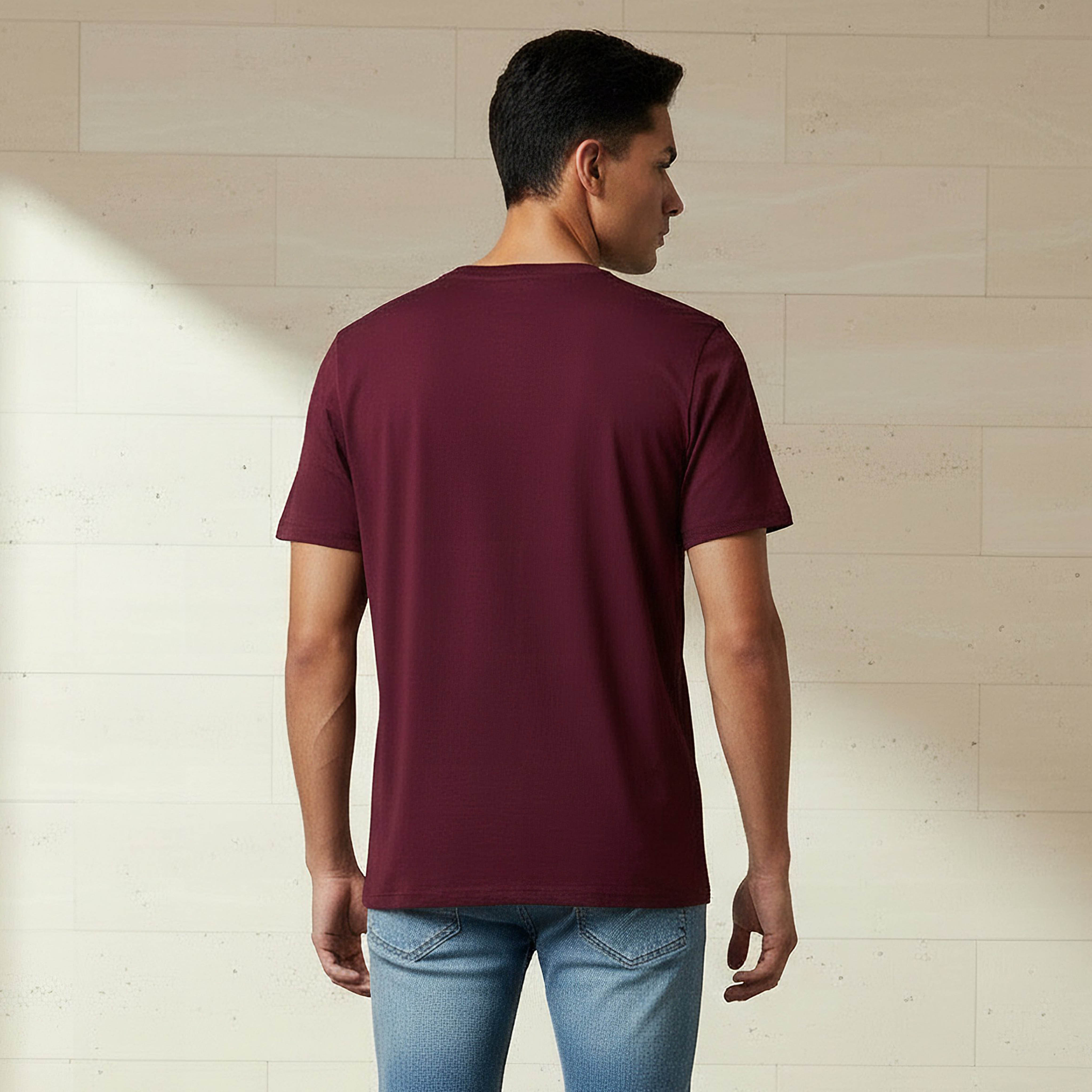 Men Regular Fit Crew Neck Short Sleeve T-shirt-men-clothing-tshirtsandpolos-tshirts-image-3