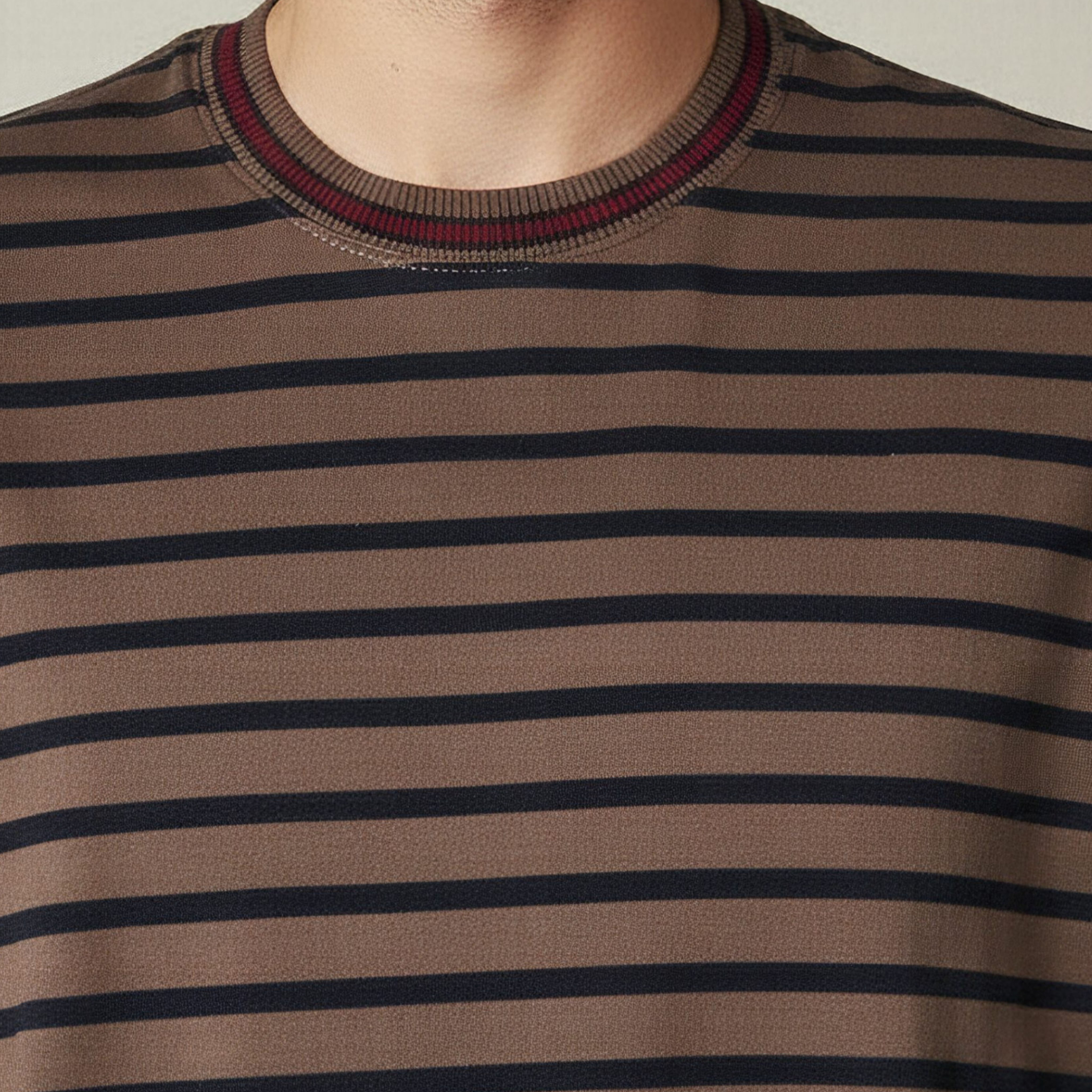 Men Regular Fit Crew Neck Short Sleeves Striped T-shirt-men-clothing-tshirtsandpolos-tshirts-image-4