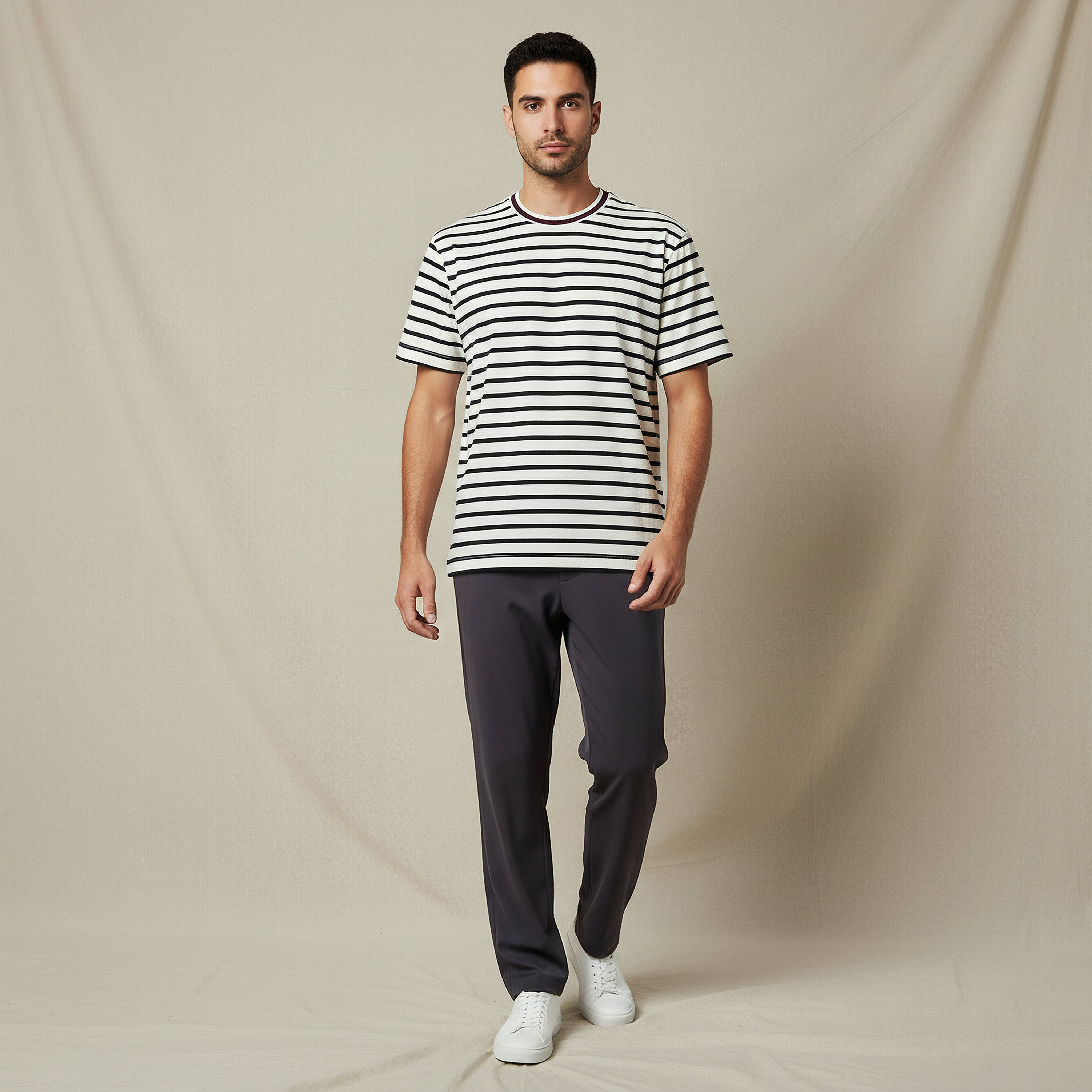 Men Regular Fit Crew Neck Short Sleeves Striped T-shirt-men-clothing-tshirtsandpolos-tshirts-image-5