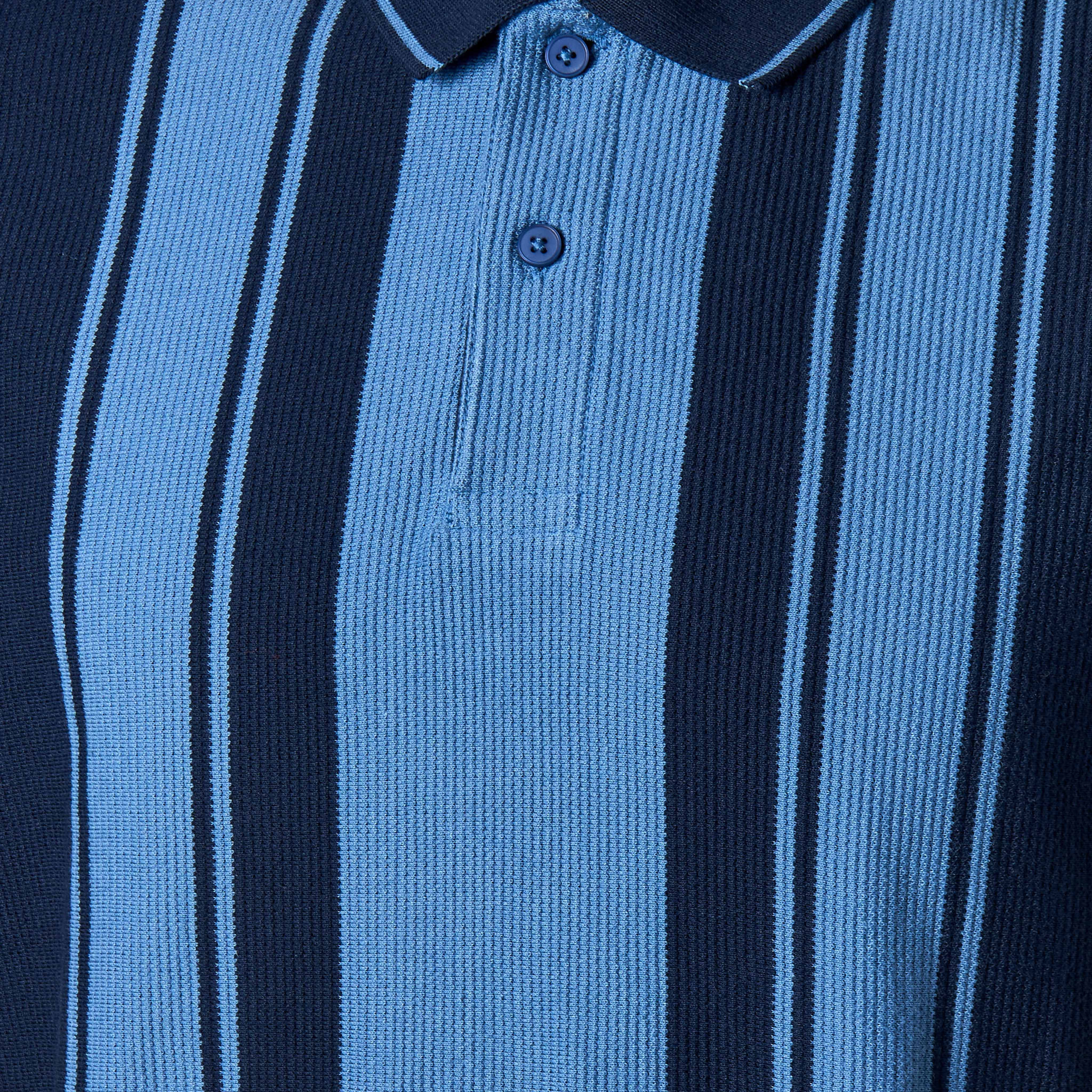Men Short Sleeves Striped Polo T-shirt-men-clothing-tshirtsandpolos-polos-image-2