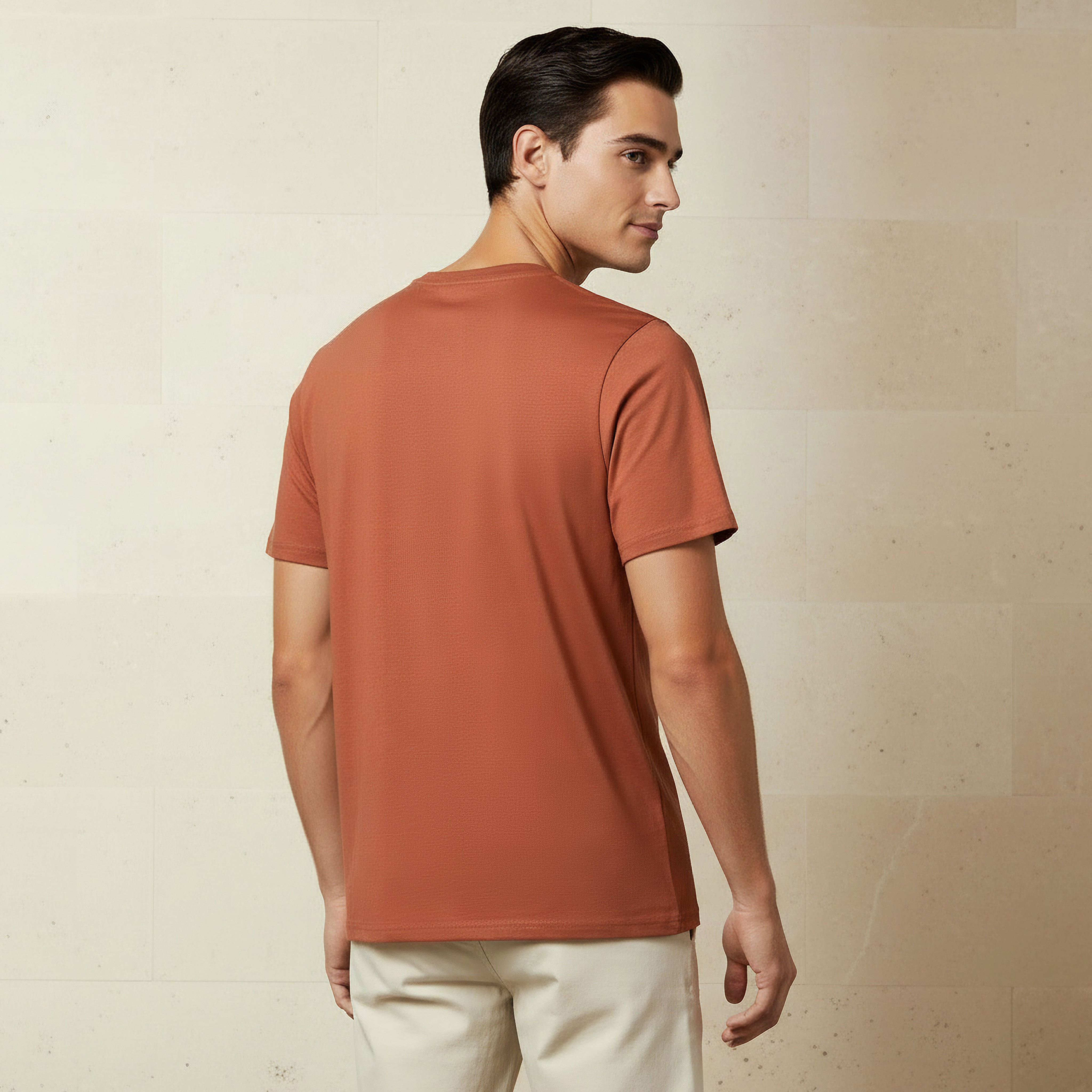 Men Regular Fit Crew Neck Short Sleeve T-shirt-men-clothing-tshirtsandpolos-tshirts-image-3
