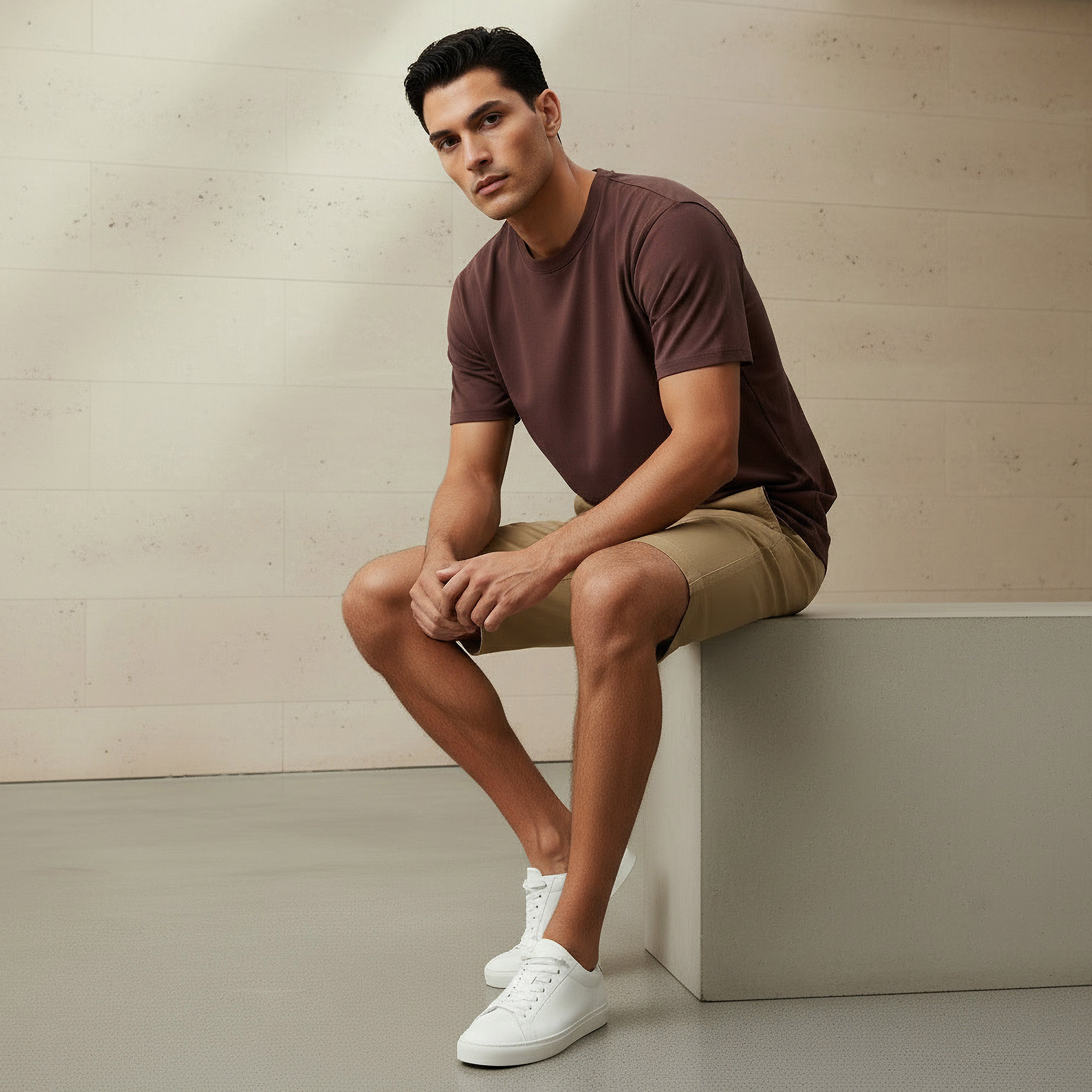 Men Relaxed Fit Crew Neck Short Sleeve T-shirt-men-clothing-tshirtsandpolos-tshirts-image-2