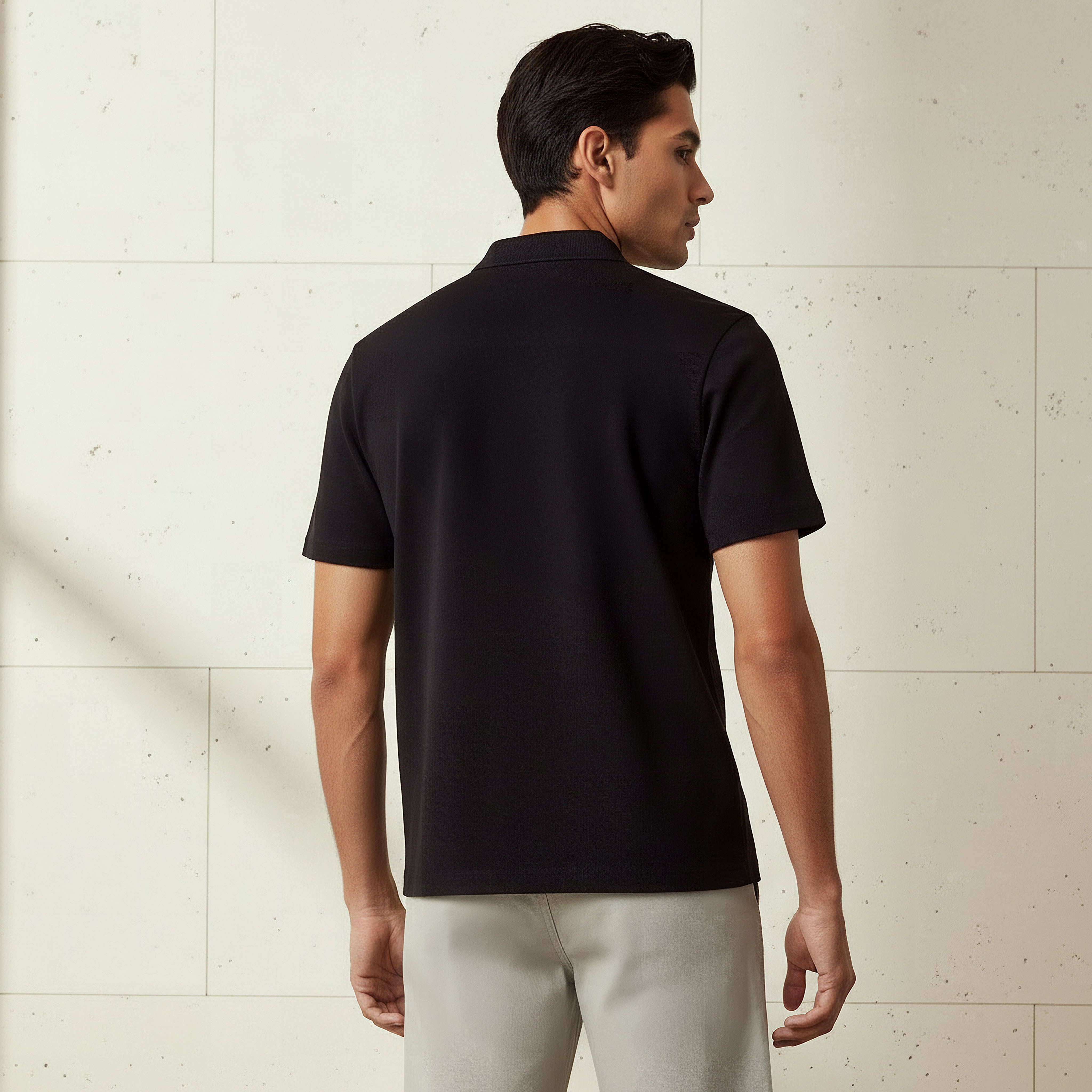 Men Short Sleeves Johnny Collar Polo T-shirt-men-clothing-tshirtsandpolos-polos-image-4