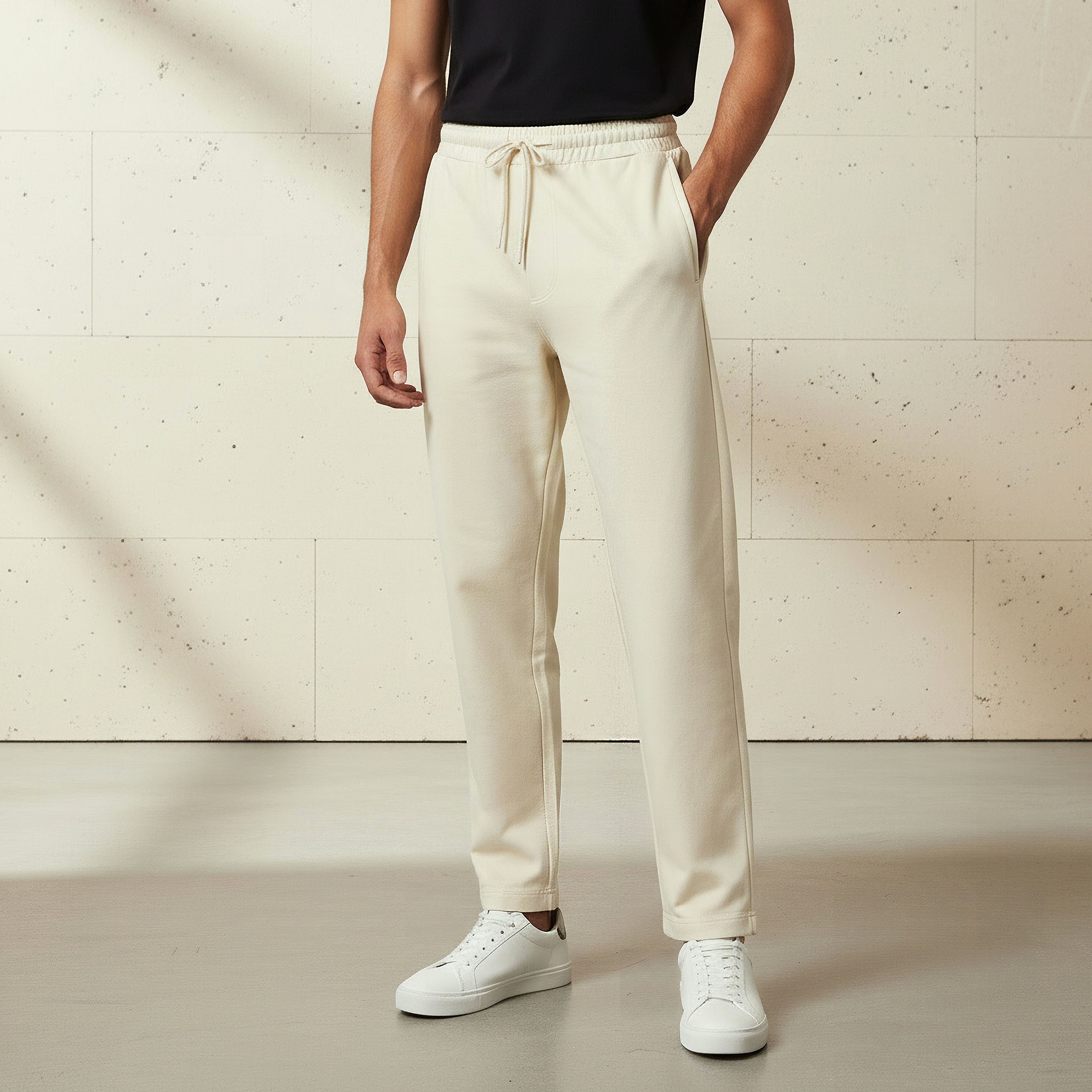 Men Straight Fit Trousers-men-clothing-bottoms-trousersandchinos-trousers-image-1