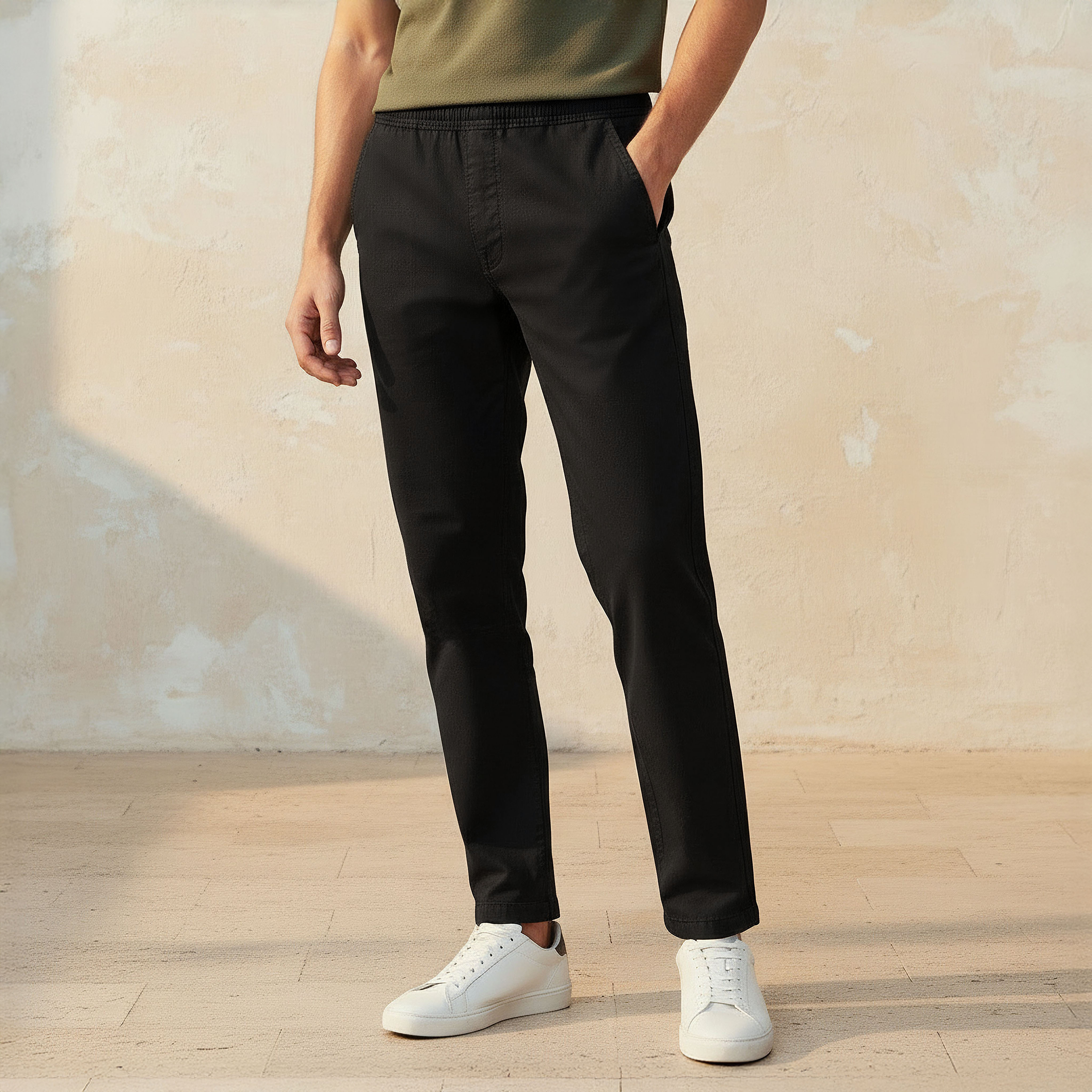 Men Regular Fit Trousers-men-clothing-bottoms-trousersandchinos-trousers-image-1