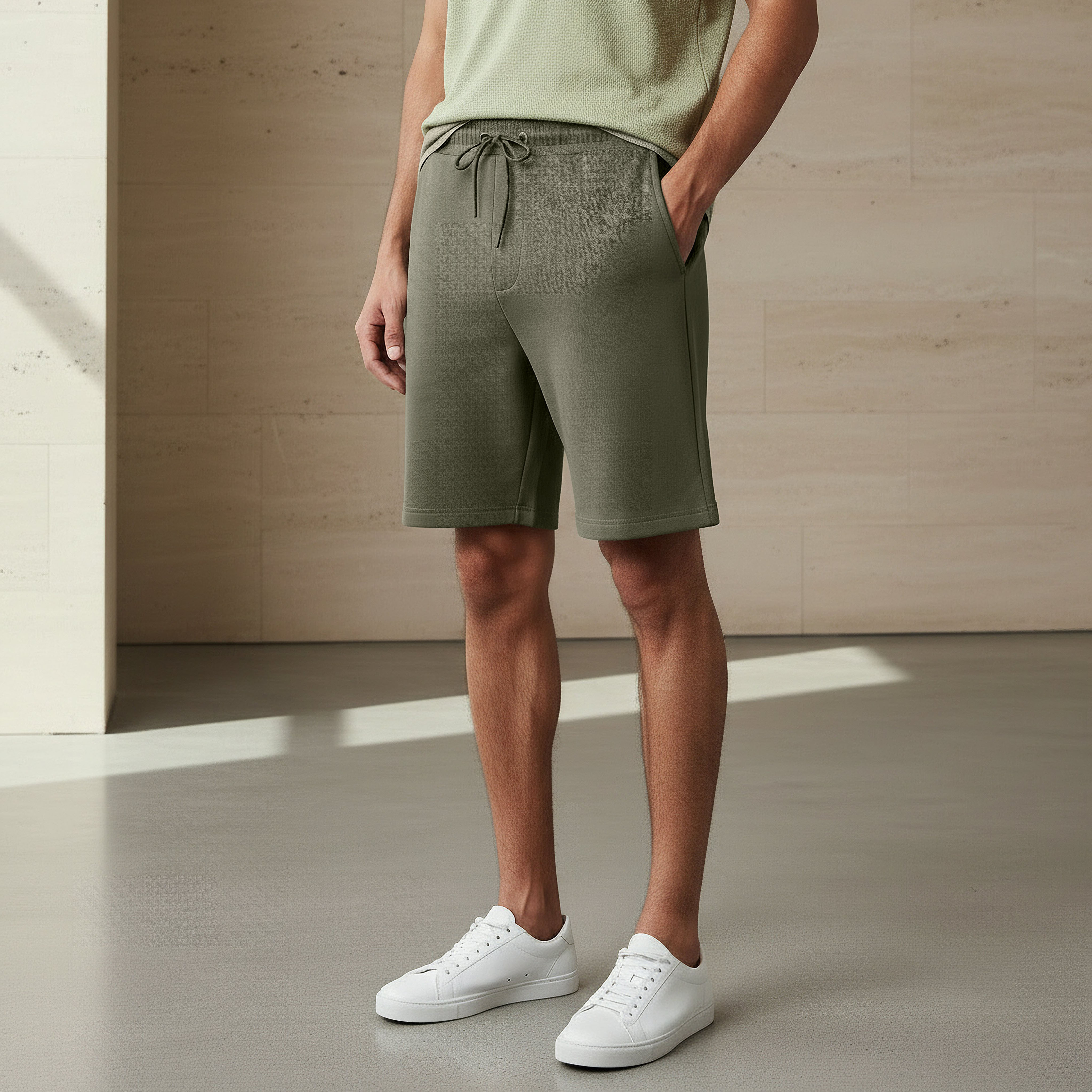Men Regular Fit Shorts-men-clothing-bottoms-shorts-image-1