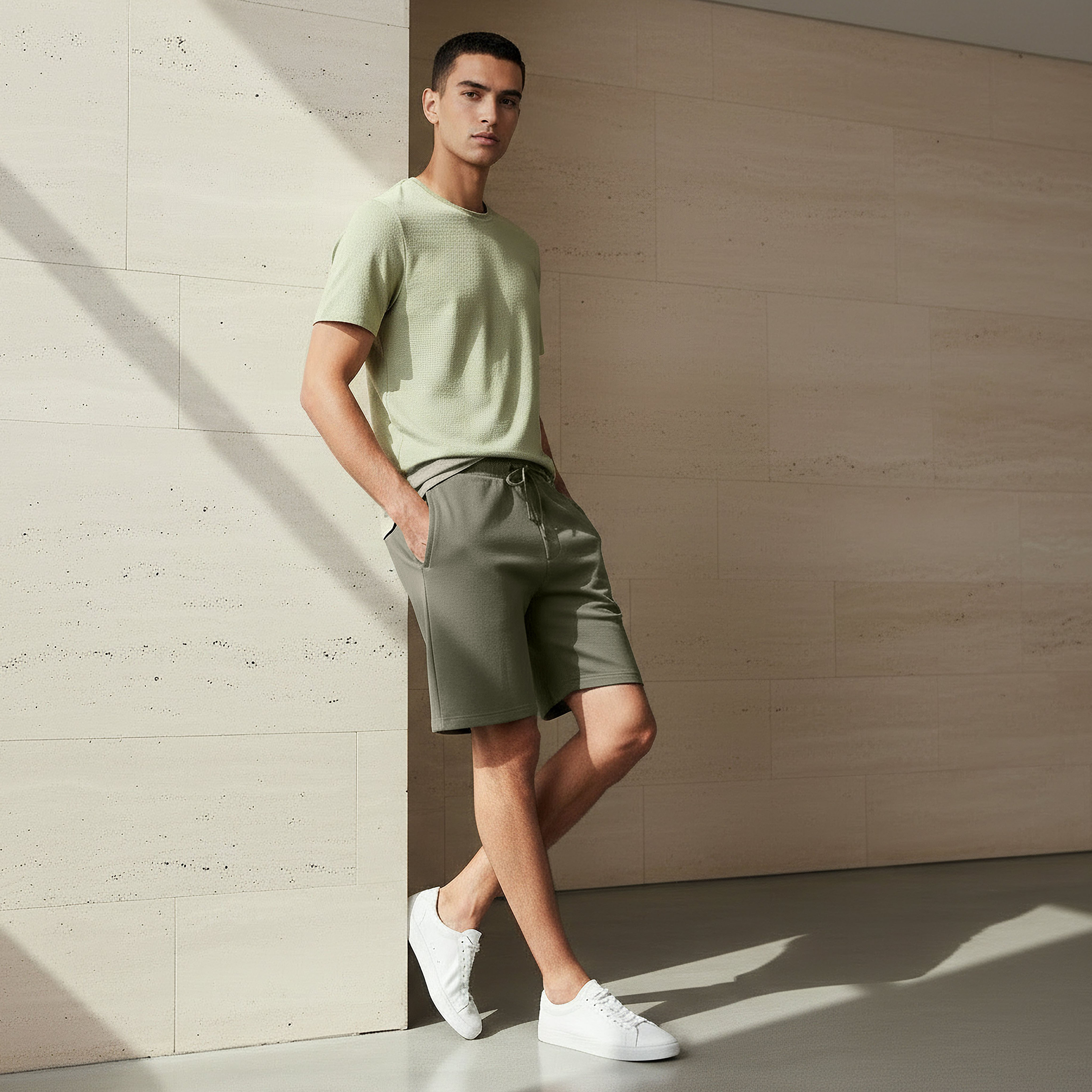 Men Regular Fit Shorts-men-clothing-bottoms-shorts-image-2