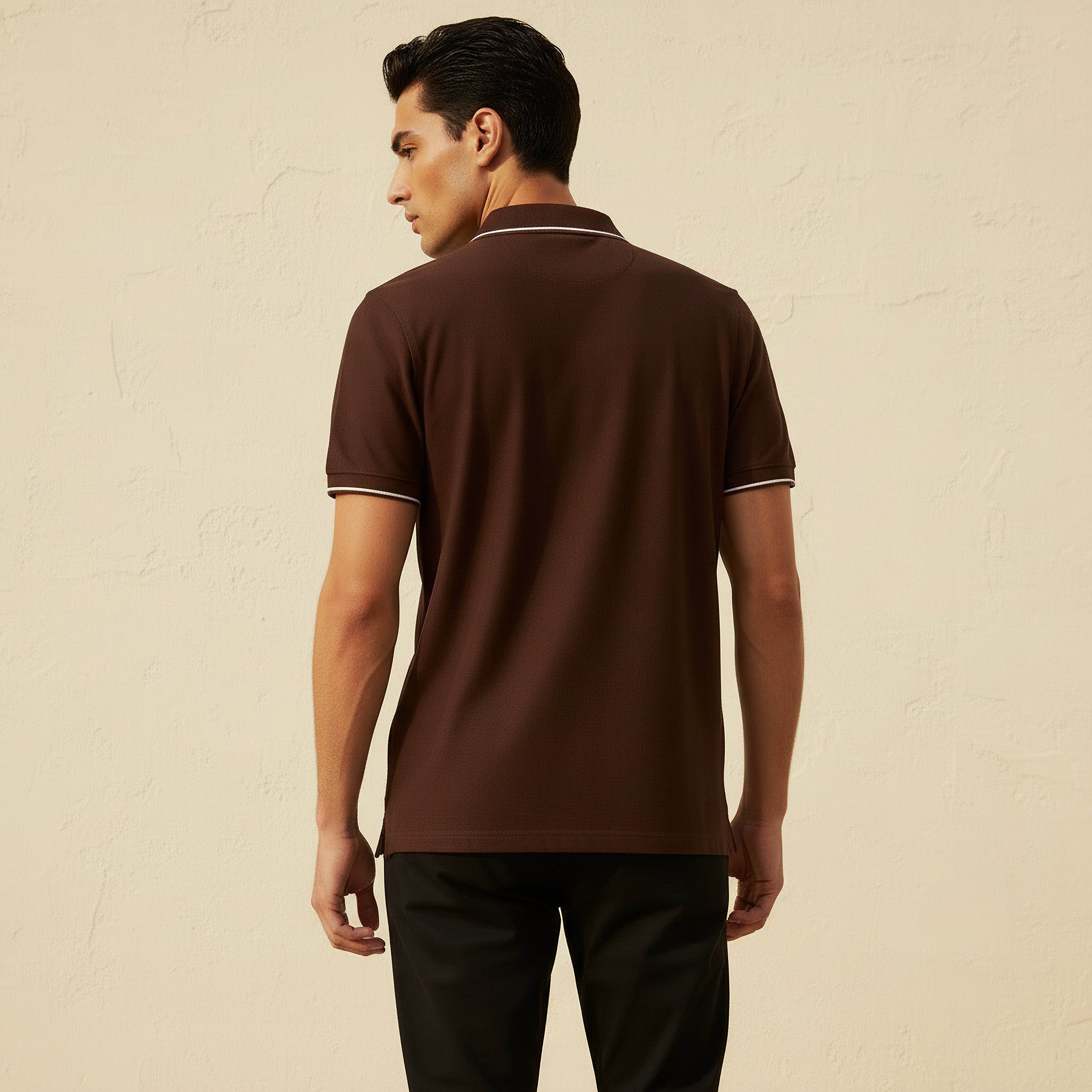 Men Short Sleeves Tipping Detail Polo T-shirt-men-clothing-tshirtsandpolos-polos-image-3