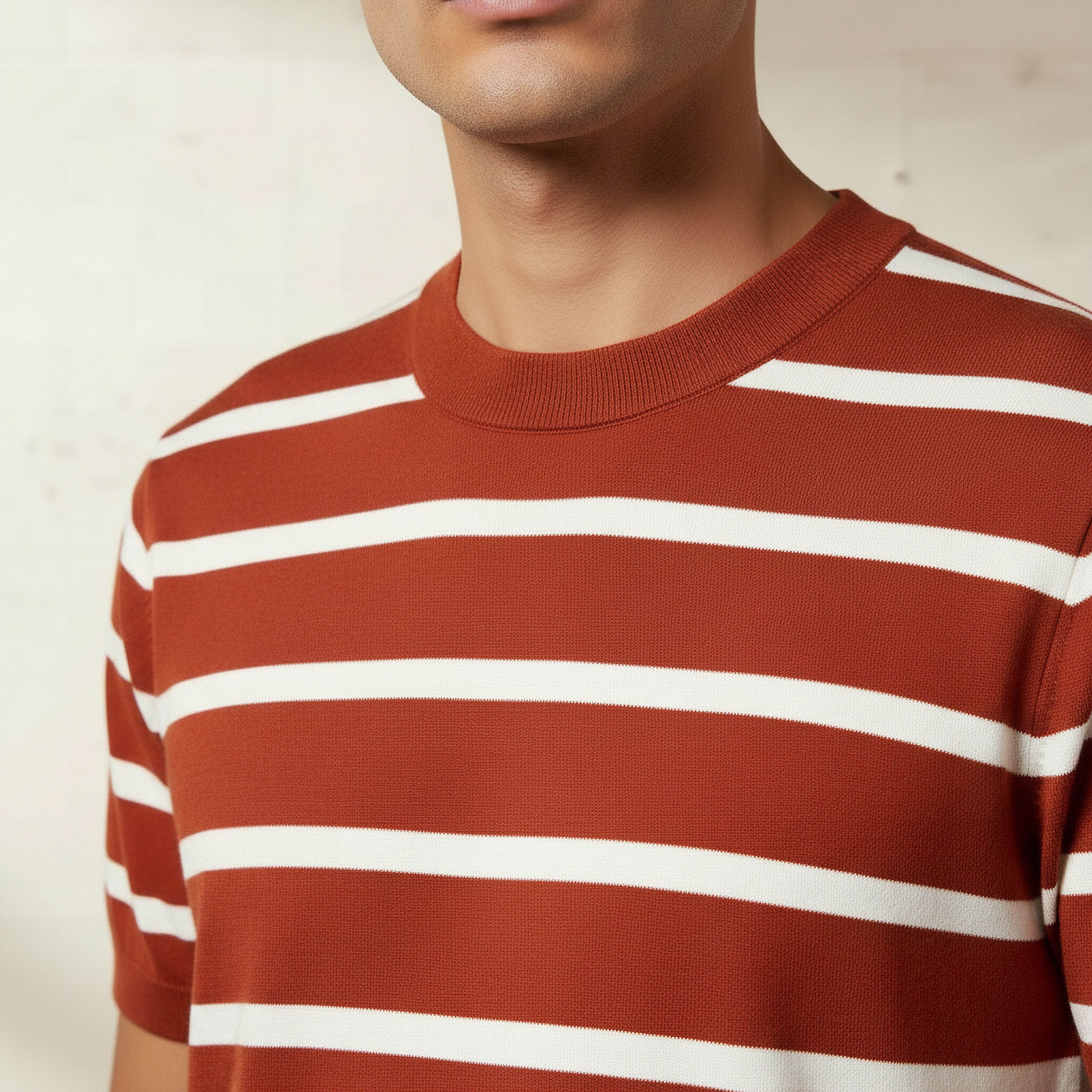 Men Regular Fit Crew Neck Short Sleeves Striped T-shirt-men-clothing-tshirtsandpolos-tshirts-image-4
