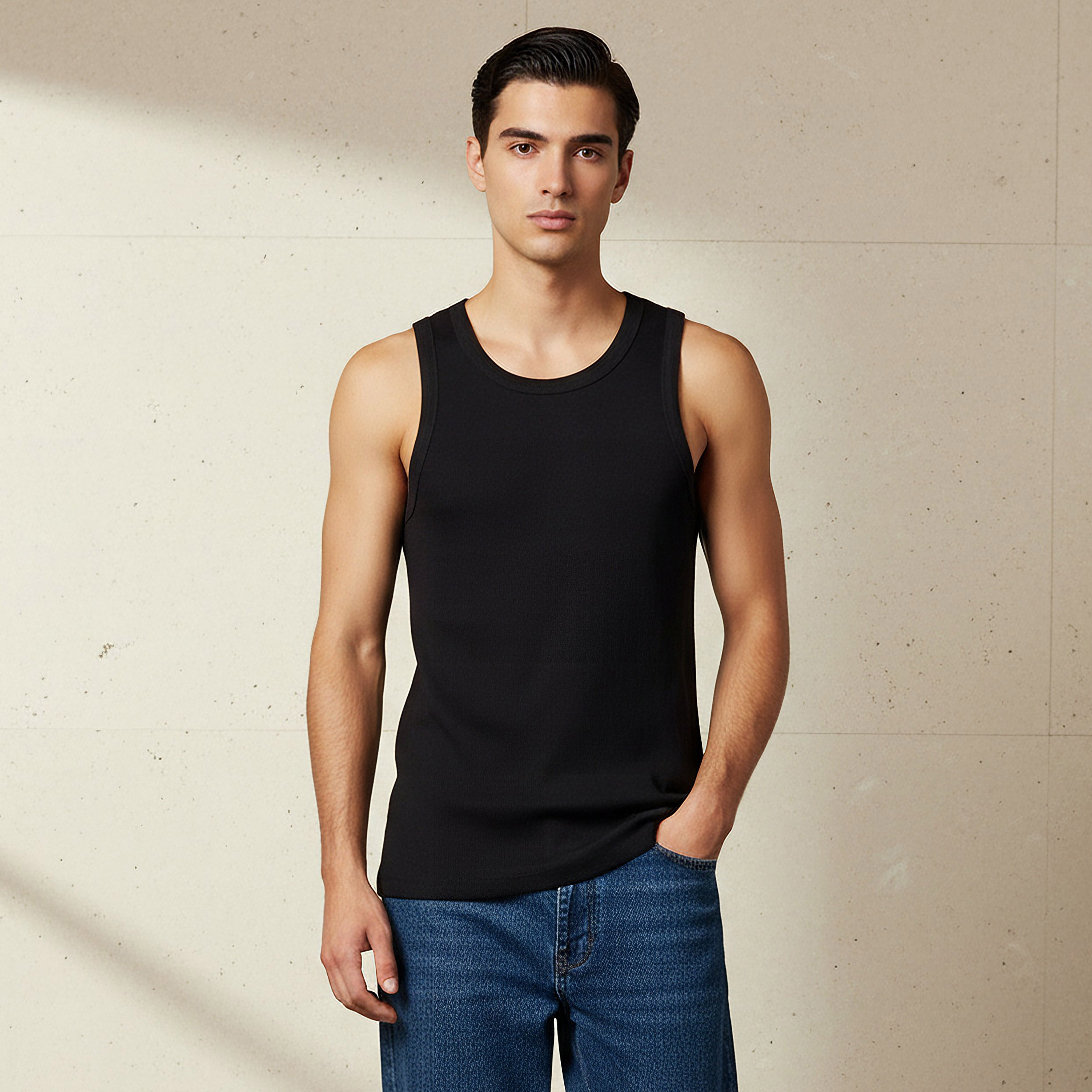Men Ribbed Vest-men-clothing-tshirtsandpolos-vests-image-1