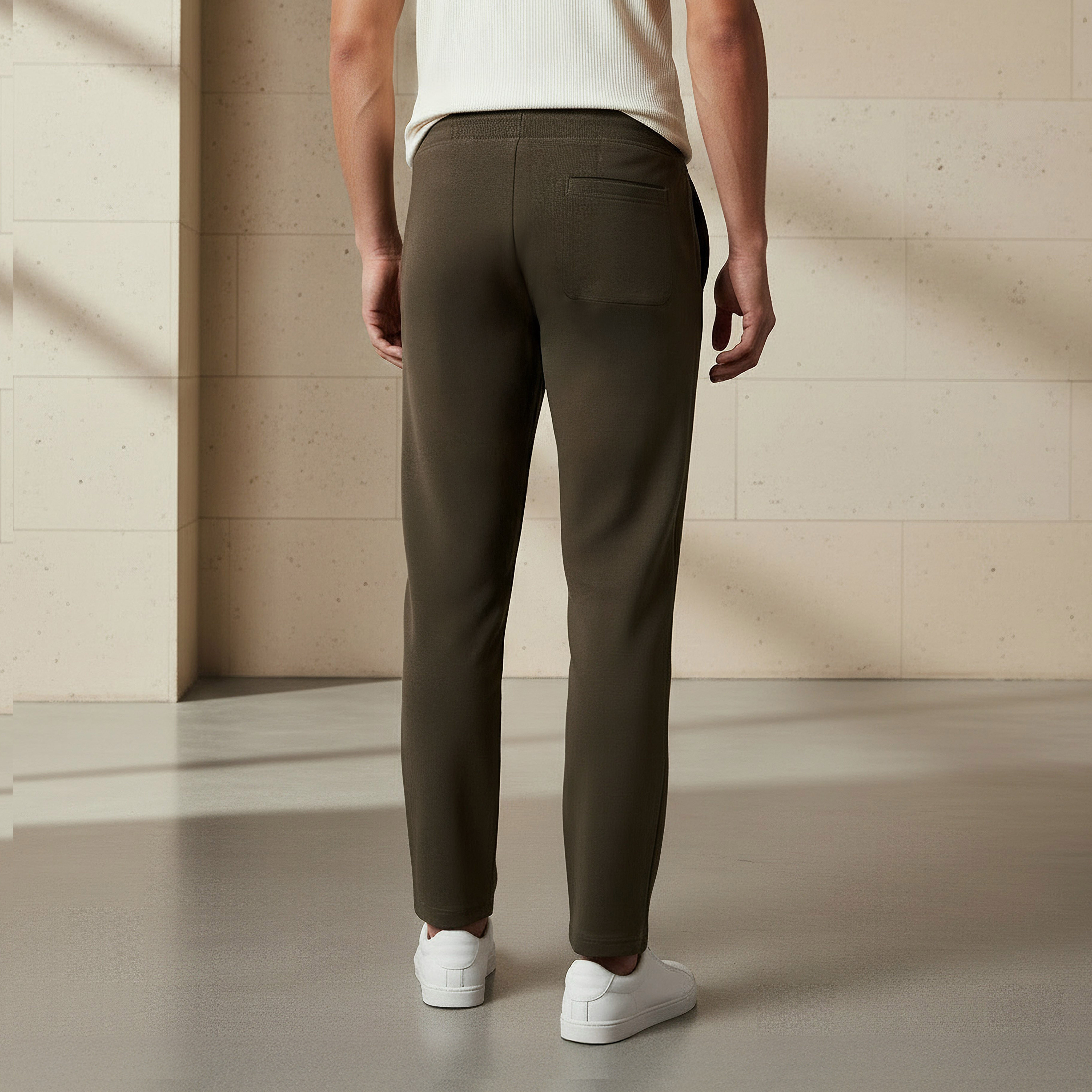 Men Regular Fit Joggers with Pockets-men-clothing-bottoms-joggers-image-3
